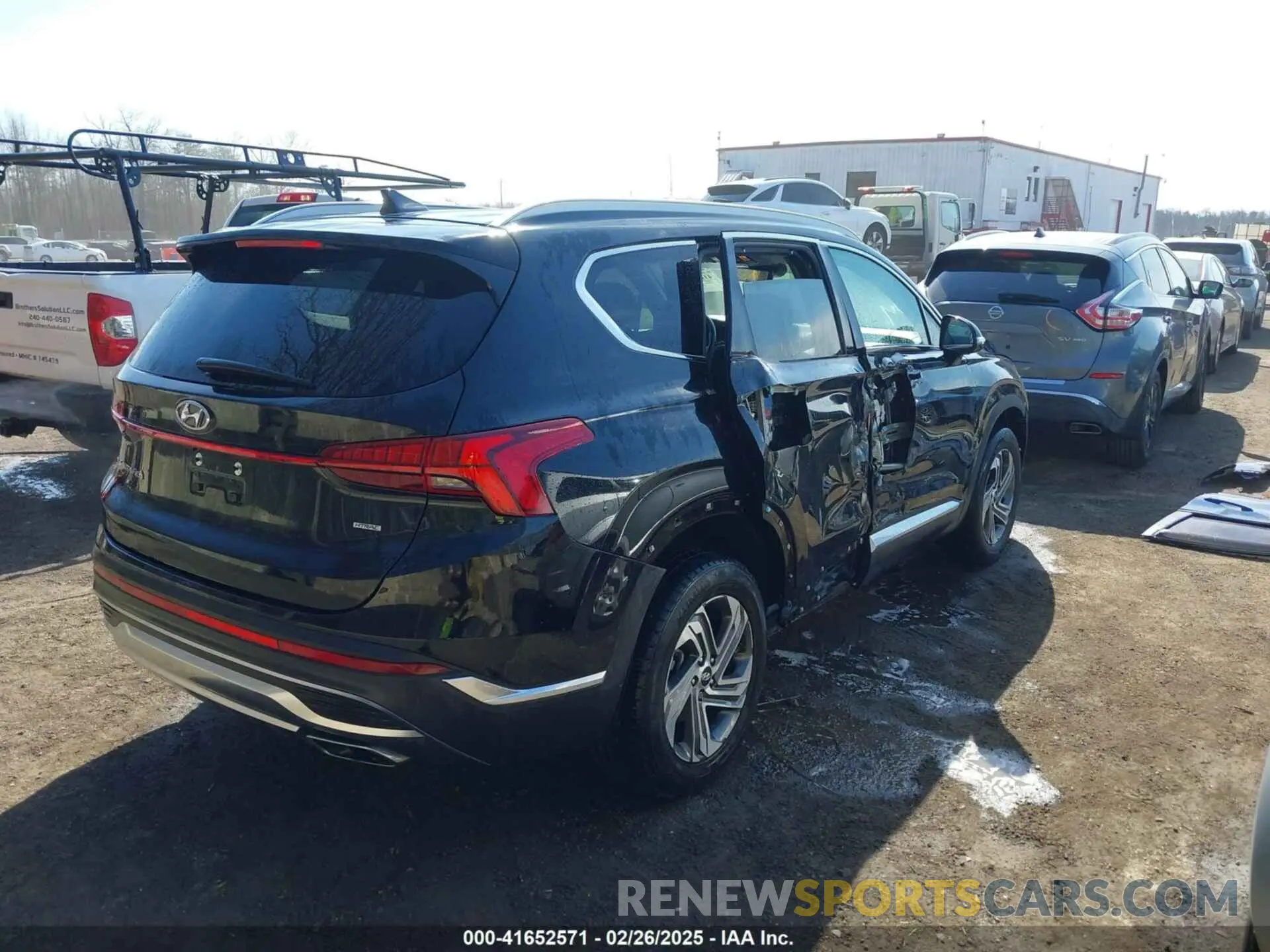 4 Photograph of a damaged car 5NMS6DAJ5MH314173 HYUNDAI SANTA FE 2021