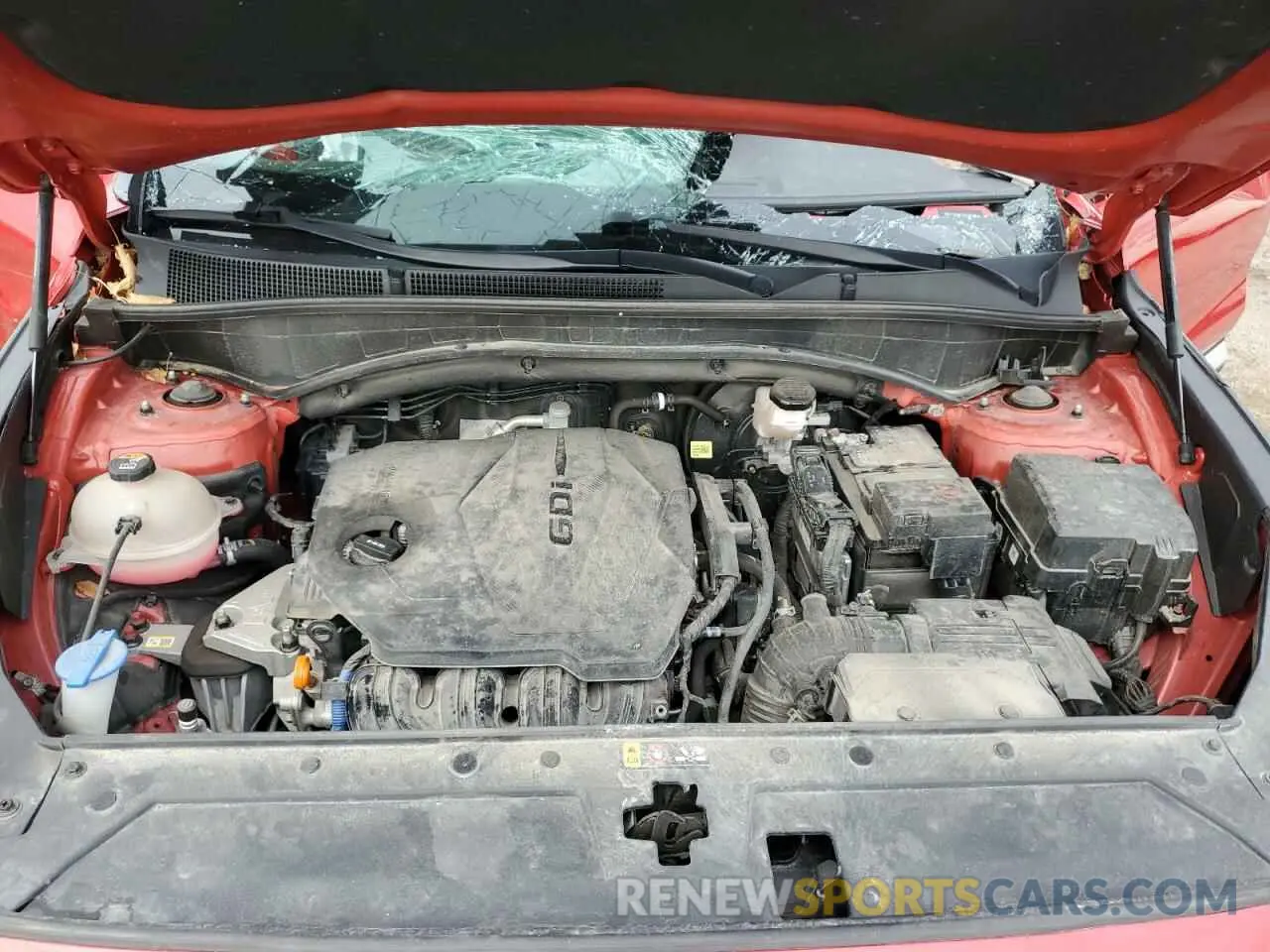 13 Photograph of a damaged car 5NMS6DAJ5MH319650 HYUNDAI SANTA FE 2021