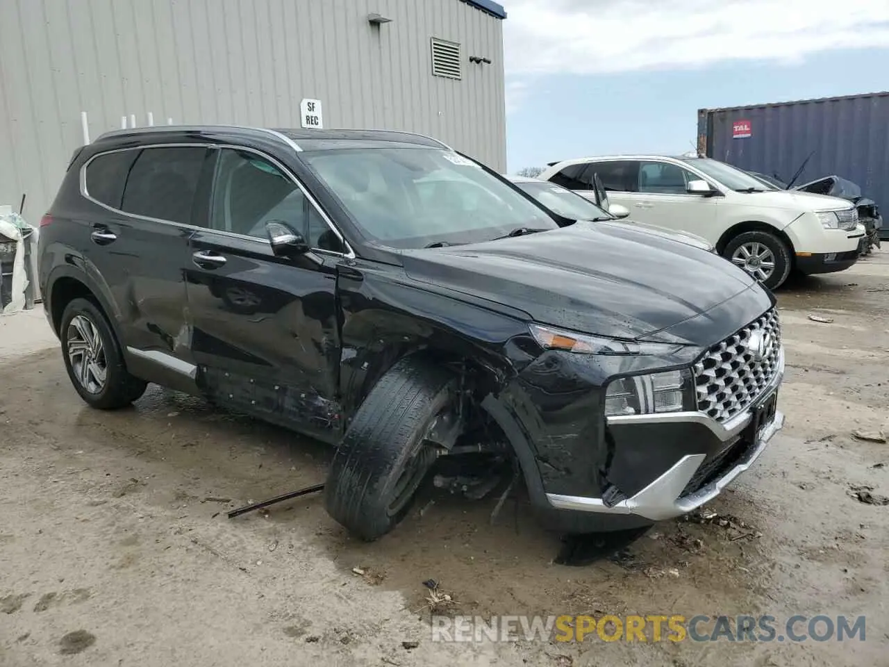 4 Photograph of a damaged car 5NMS6DAJ7MH351032 HYUNDAI SANTA FE 2021