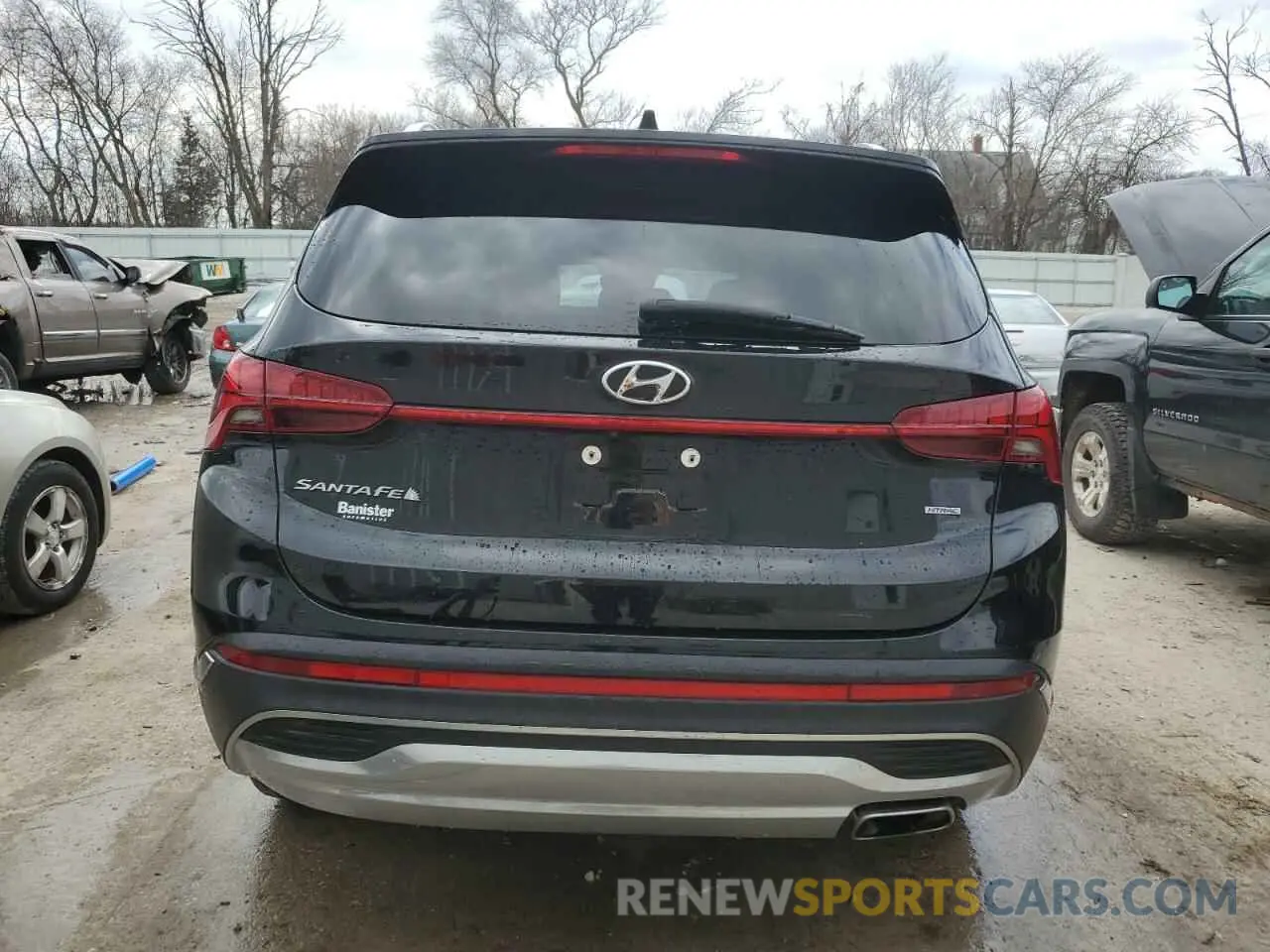 6 Photograph of a damaged car 5NMS6DAJ7MH351032 HYUNDAI SANTA FE 2021