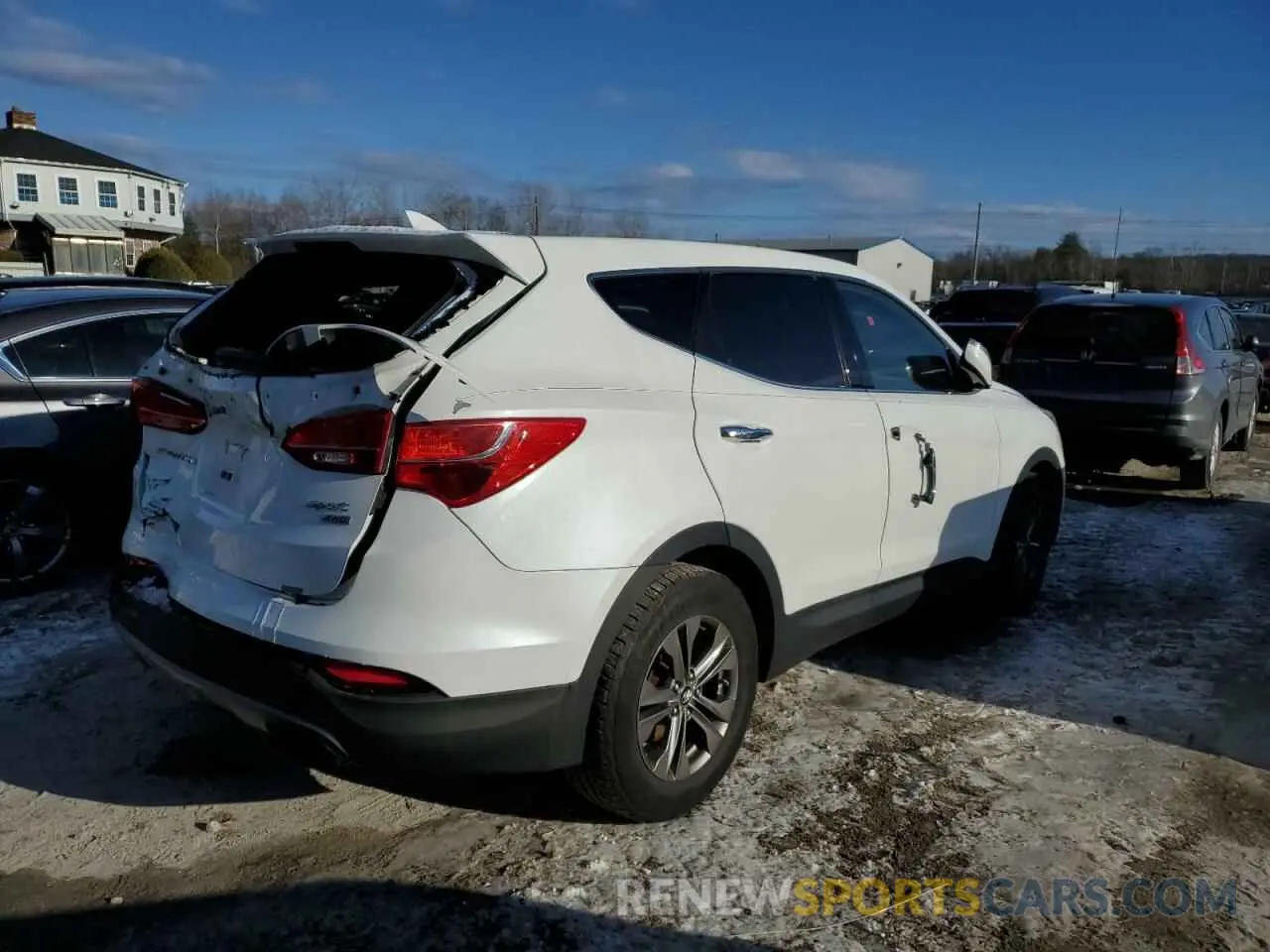 3 Photograph of a damaged car 5XYZUDLB5DG123325 HYUNDAI SANTA FE 2021