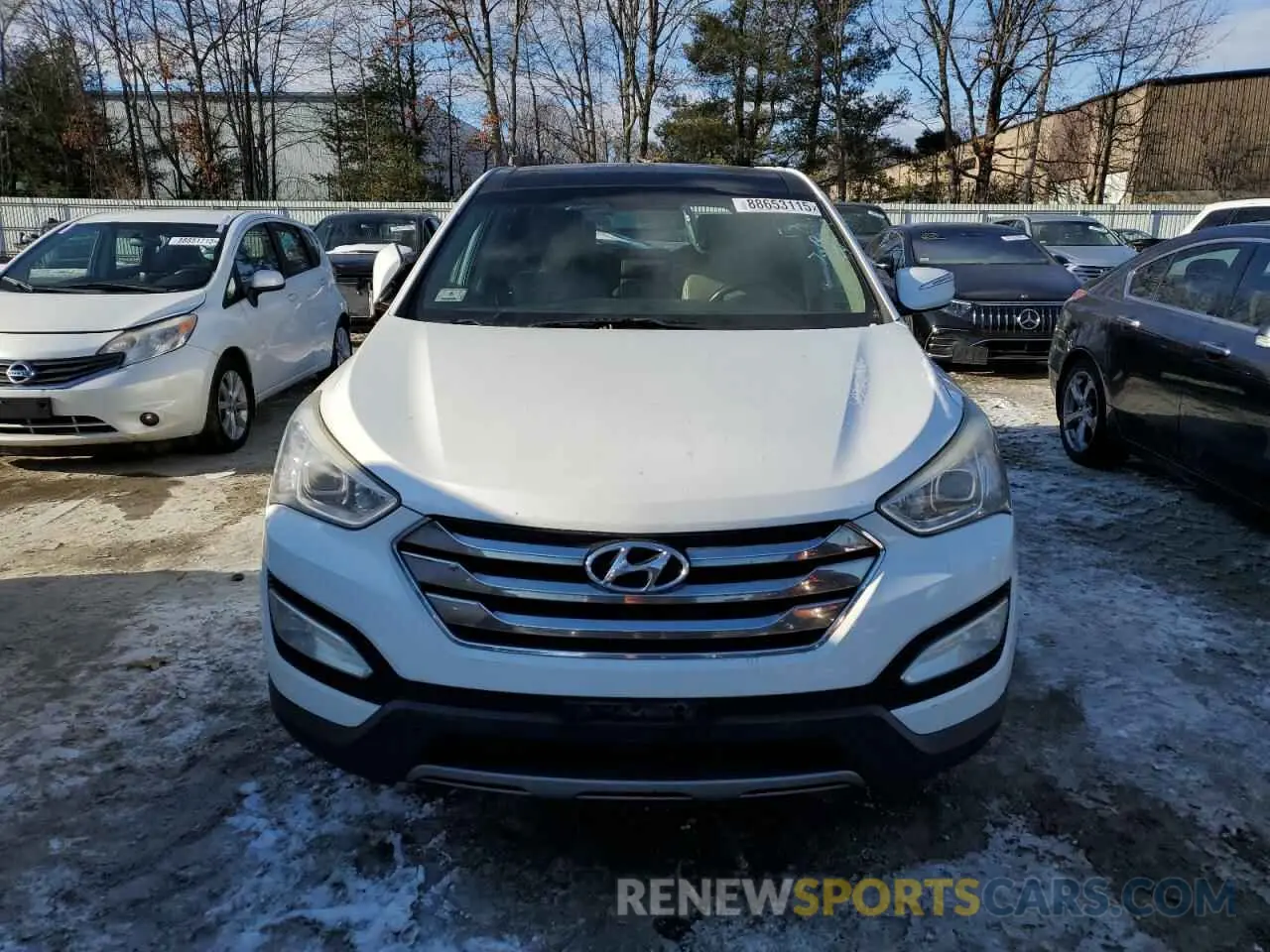 5 Photograph of a damaged car 5XYZUDLB5DG123325 HYUNDAI SANTA FE 2021