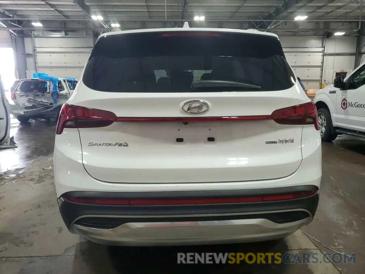 6 Photograph of a damaged car KM8S5DA19MU004843 HYUNDAI SANTA FE 2021