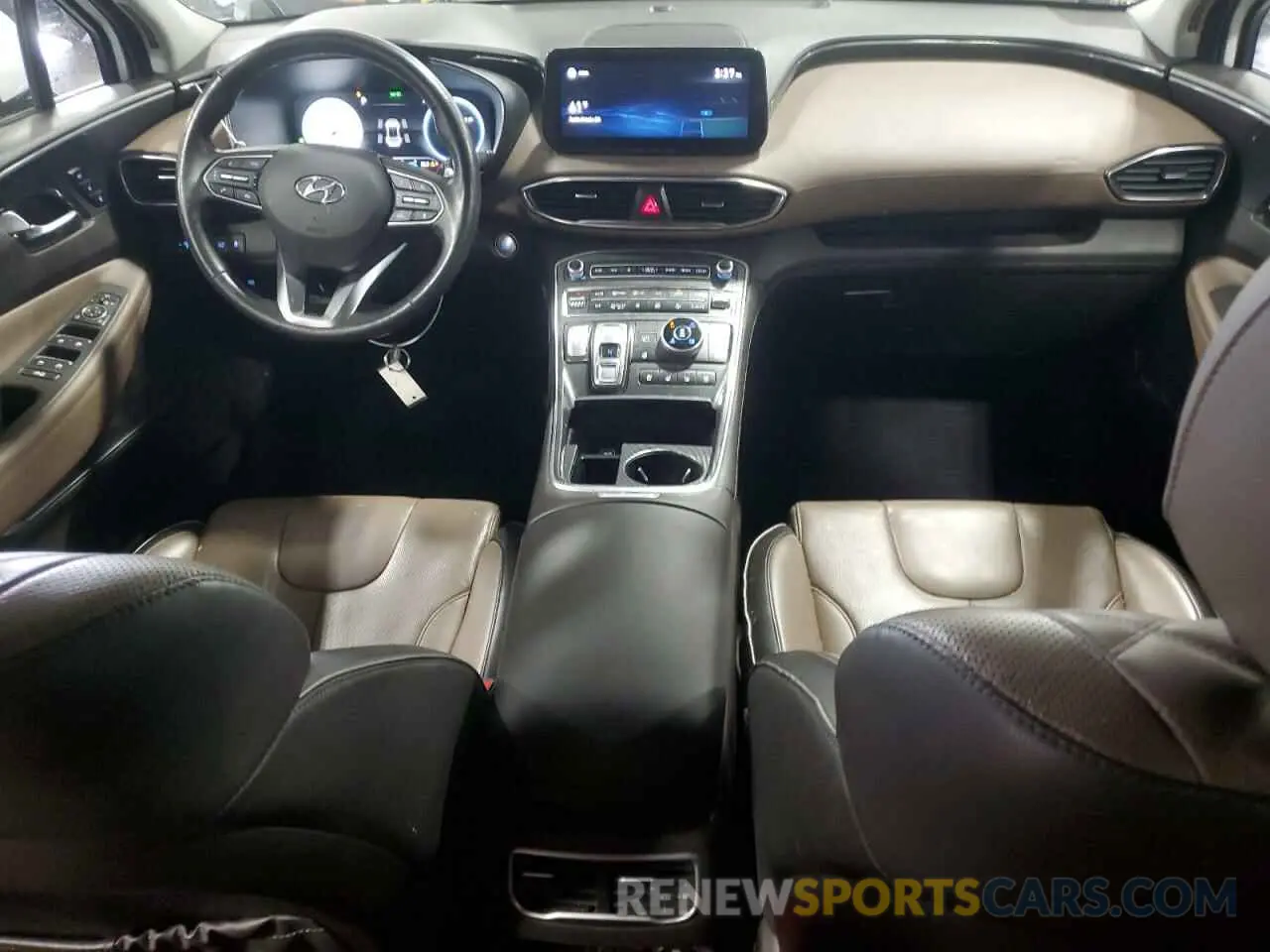 8 Photograph of a damaged car KM8S5DA19MU004843 HYUNDAI SANTA FE 2021