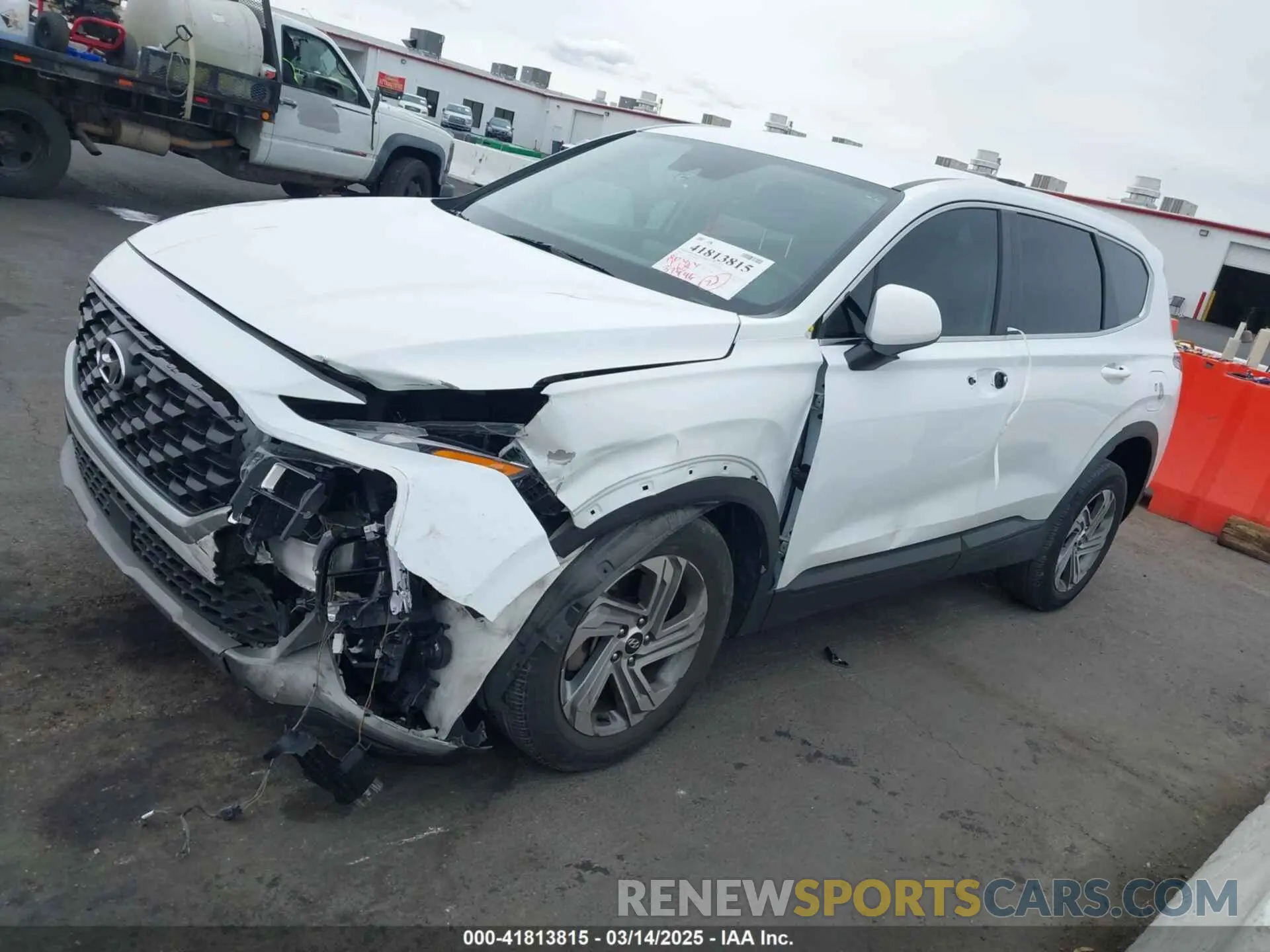 14 Photograph of a damaged car 5NMS14AJ6NH425735 HYUNDAI SANTA FE 2022