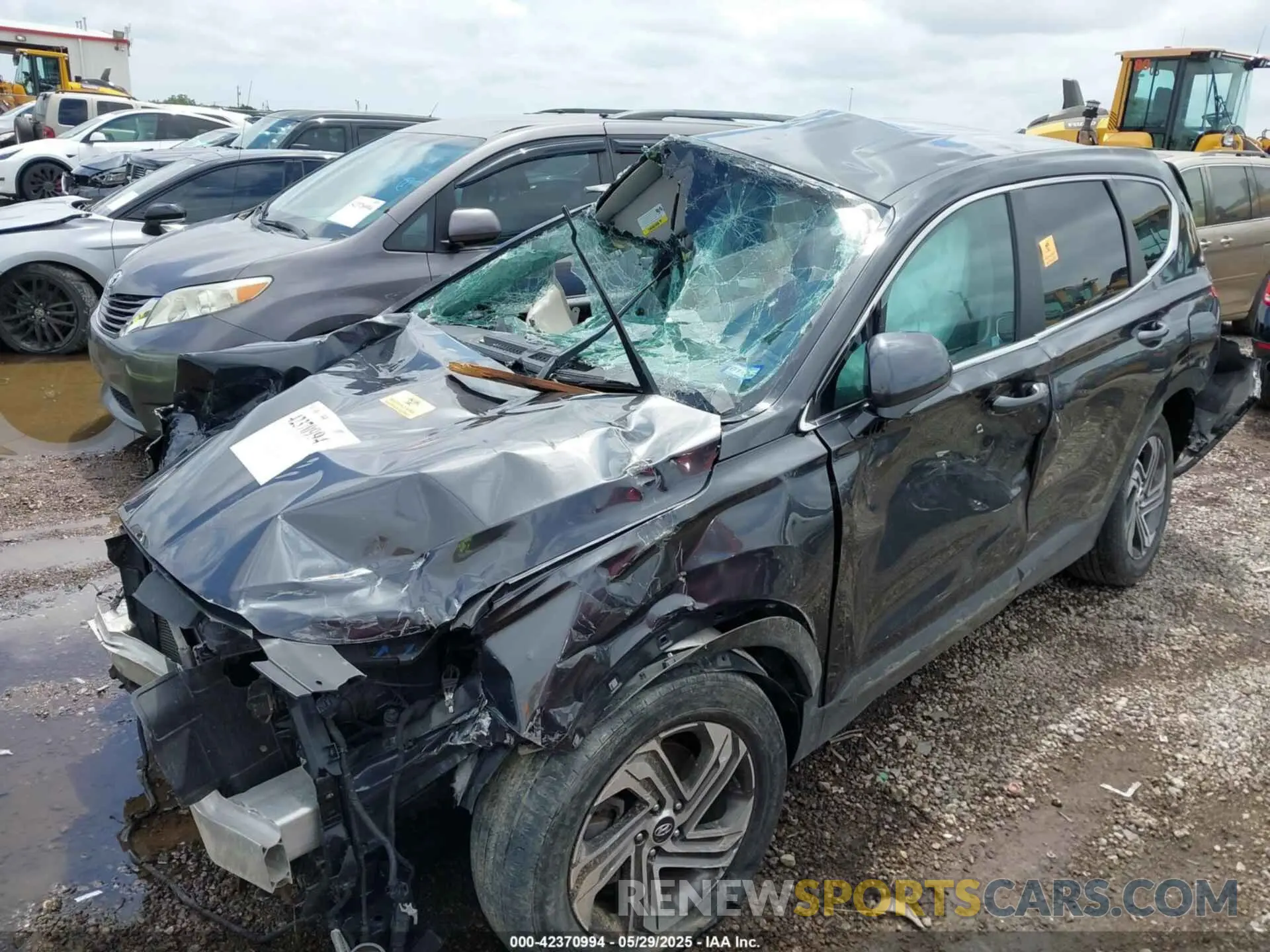 2 Photograph of a damaged car 5NMS14AJ9NH429794 HYUNDAI SANTA FE 2022