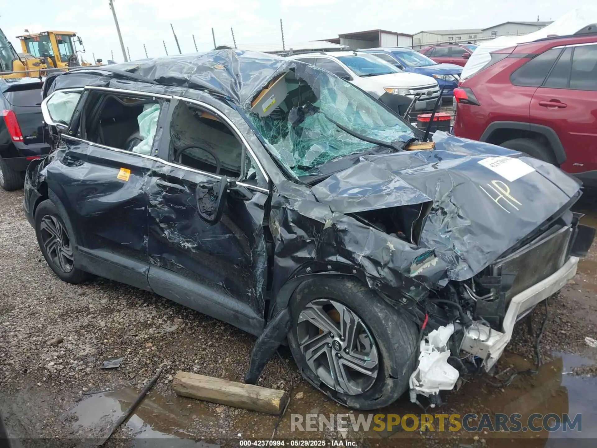 6 Photograph of a damaged car 5NMS14AJ9NH429794 HYUNDAI SANTA FE 2022