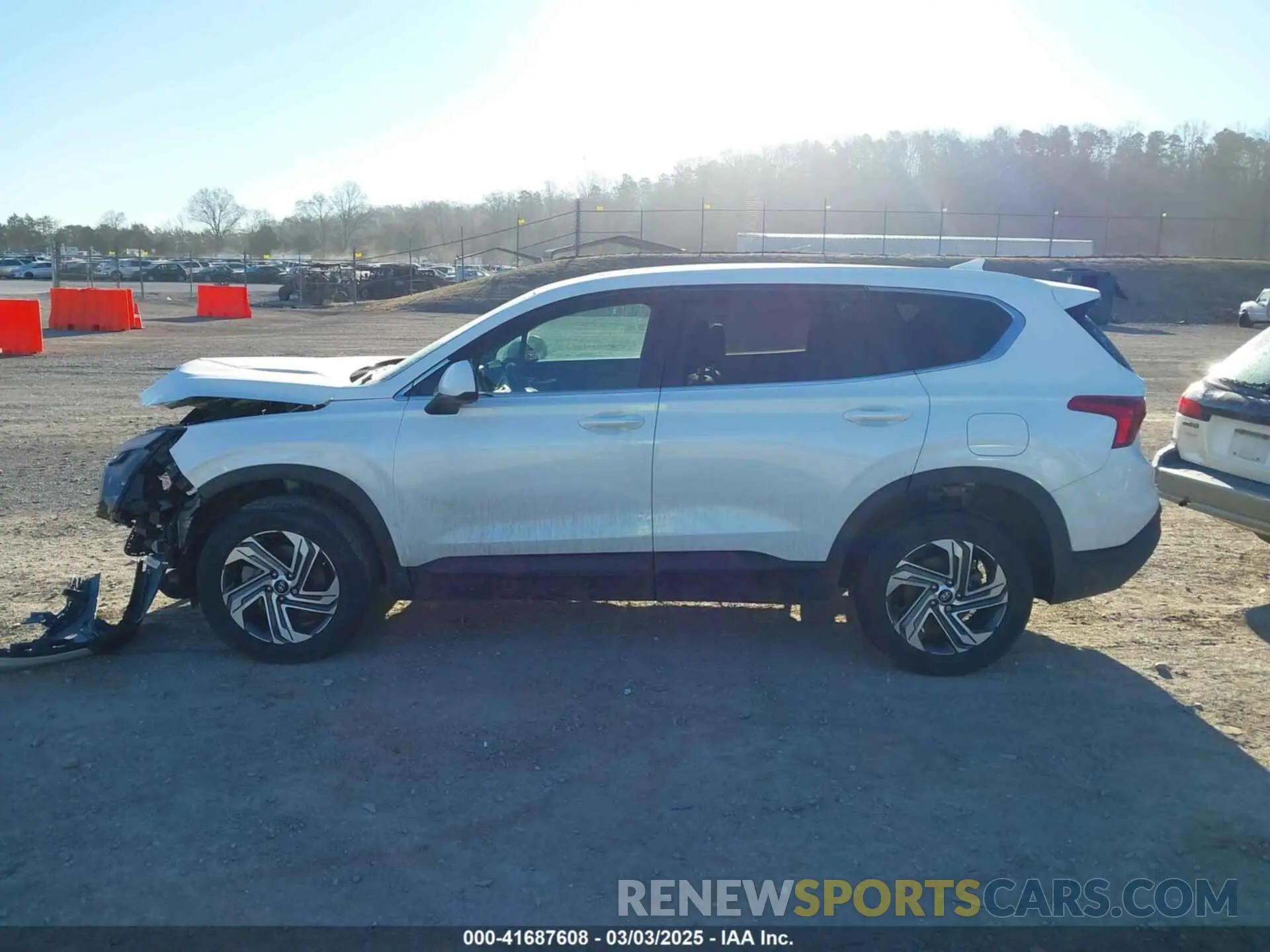 14 Photograph of a damaged car 5NMS1DAJ1NH436920 HYUNDAI SANTA FE 2022