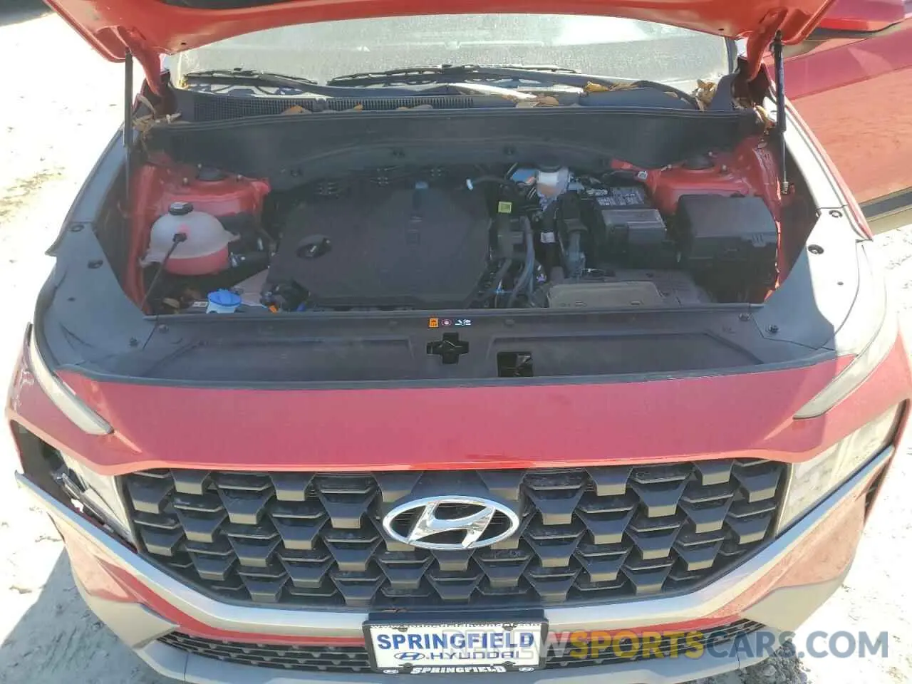 12 Photograph of a damaged car 5NMS1DAJ3NH443755 HYUNDAI SANTA FE 2022