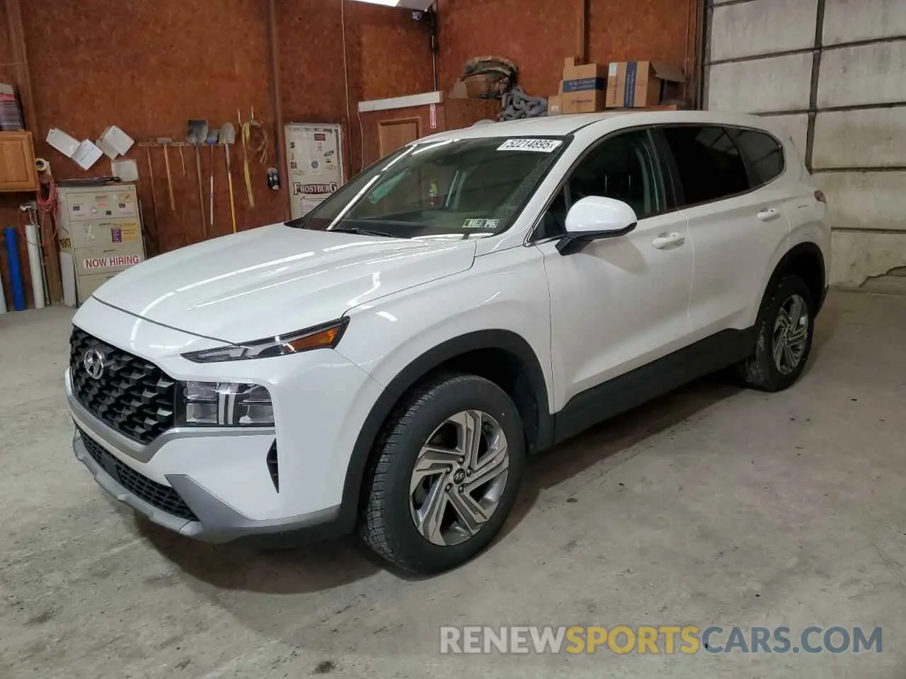 1 Photograph of a damaged car 5NMS1DAJ8NH412050 HYUNDAI SANTA FE 2022