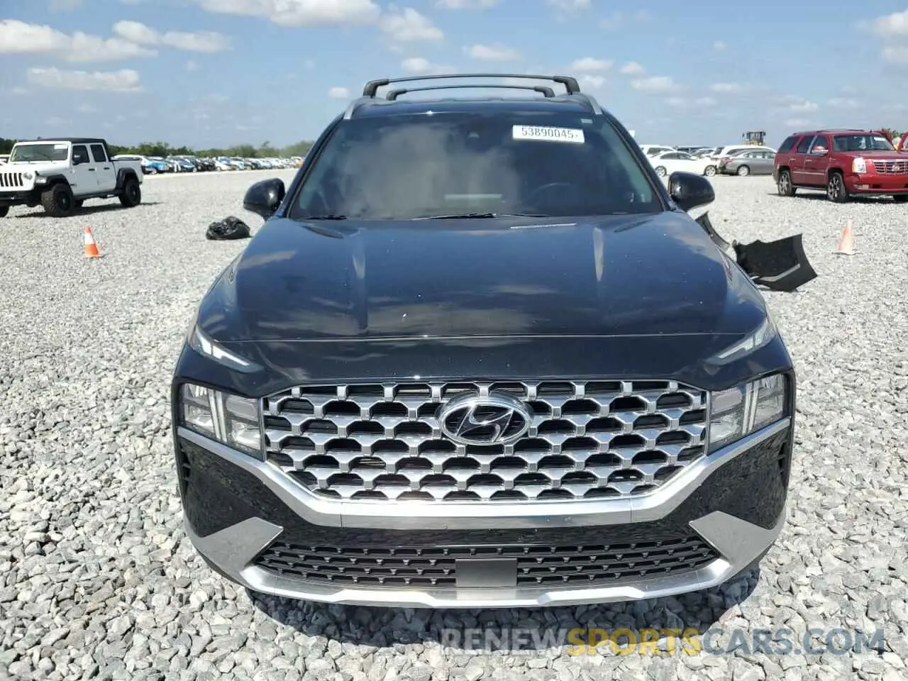 5 Photograph of a damaged car 5NMS24AJ0NH376576 HYUNDAI SANTA FE 2022