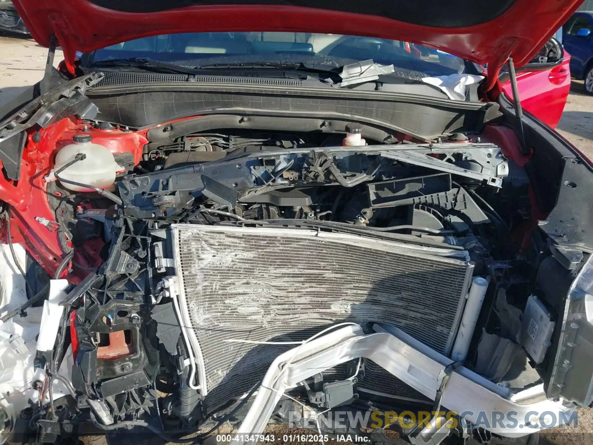 10 Photograph of a damaged car 5NMS24AJ0NH389991 HYUNDAI SANTA FE 2022