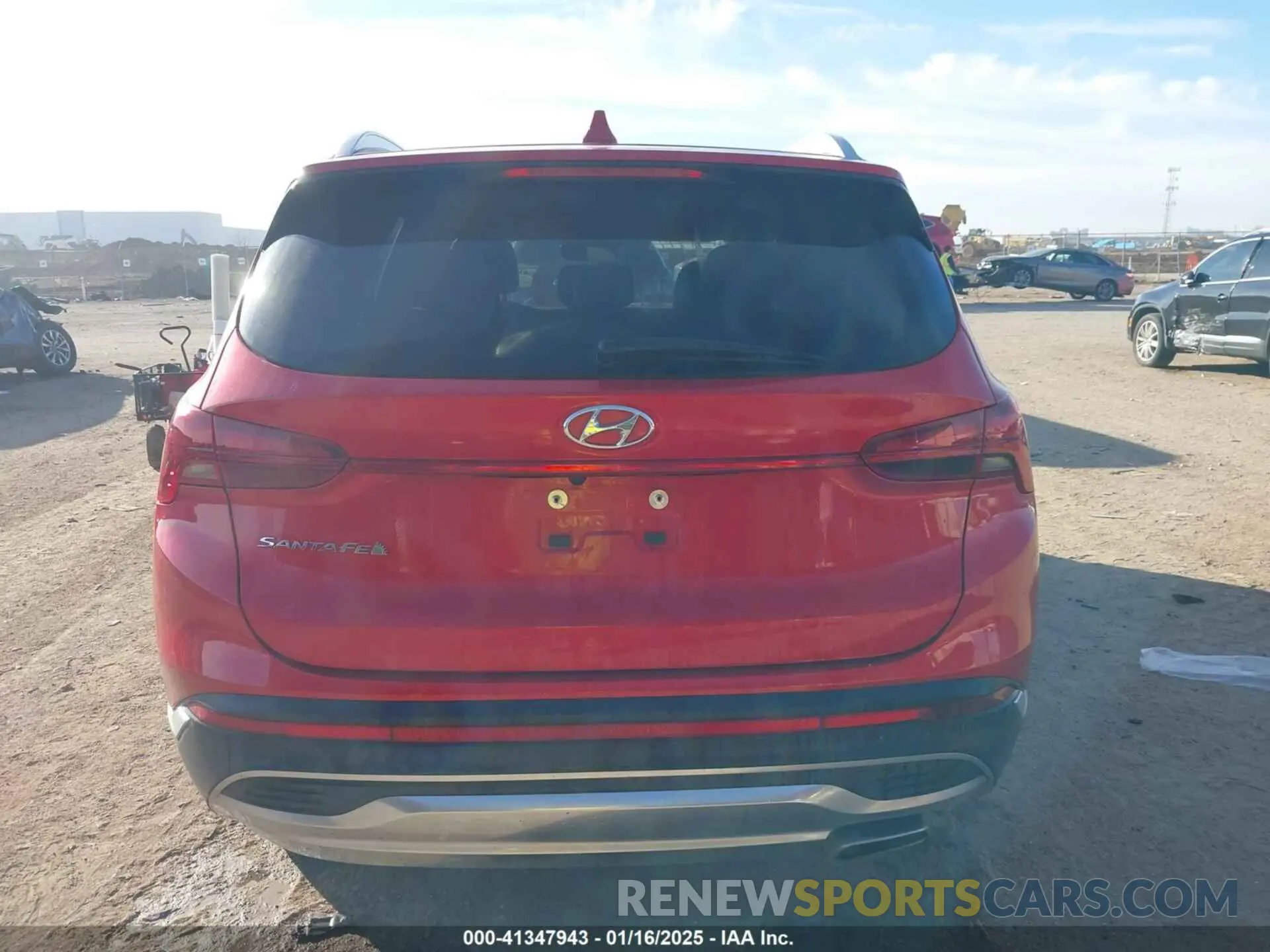 16 Photograph of a damaged car 5NMS24AJ0NH389991 HYUNDAI SANTA FE 2022