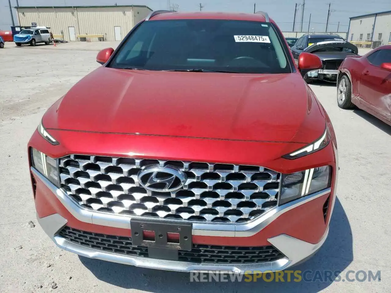 5 Photograph of a damaged car 5NMS24AJ0NH450644 HYUNDAI SANTA FE 2022