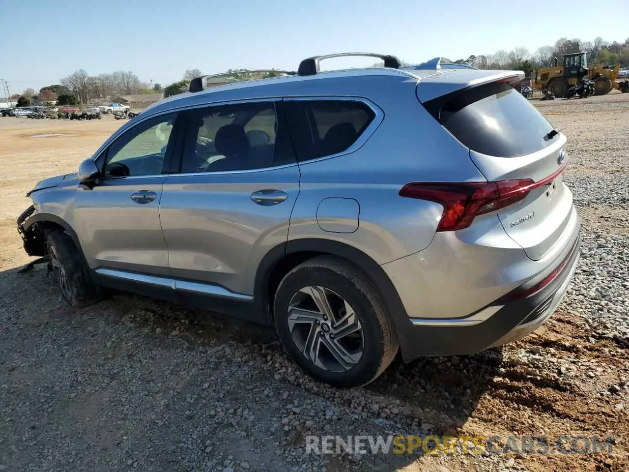2 Photograph of a damaged car 5NMS24AJ0NH465743 HYUNDAI SANTA FE 2022