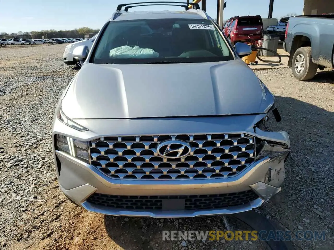5 Photograph of a damaged car 5NMS24AJ0NH465743 HYUNDAI SANTA FE 2022
