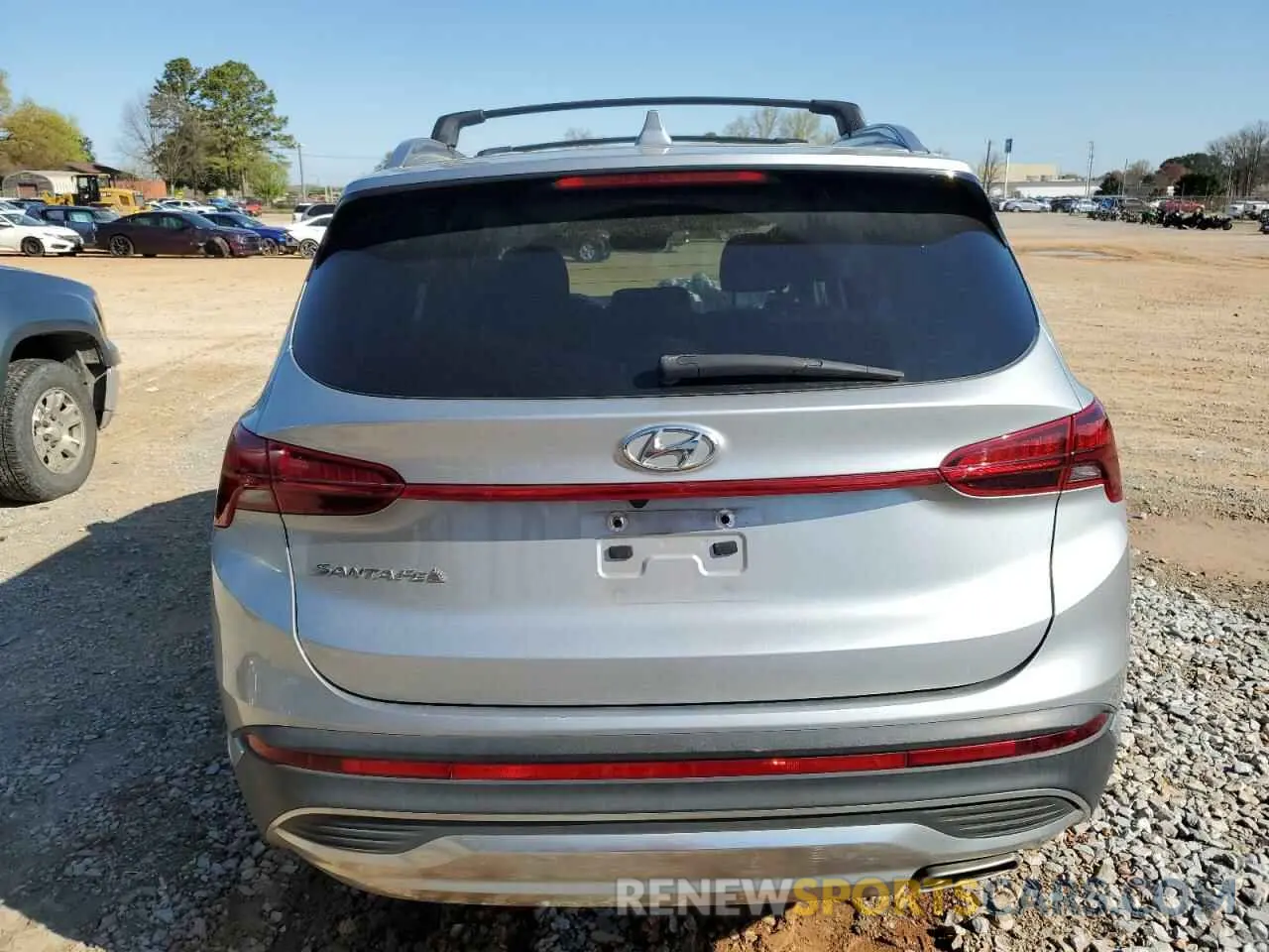 6 Photograph of a damaged car 5NMS24AJ0NH465743 HYUNDAI SANTA FE 2022