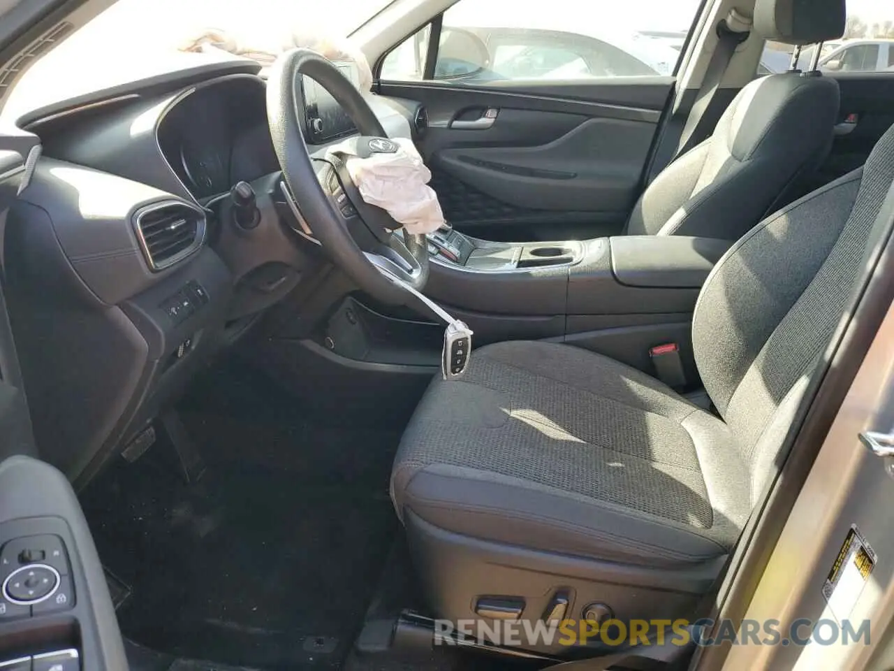 7 Photograph of a damaged car 5NMS24AJ0NH465743 HYUNDAI SANTA FE 2022