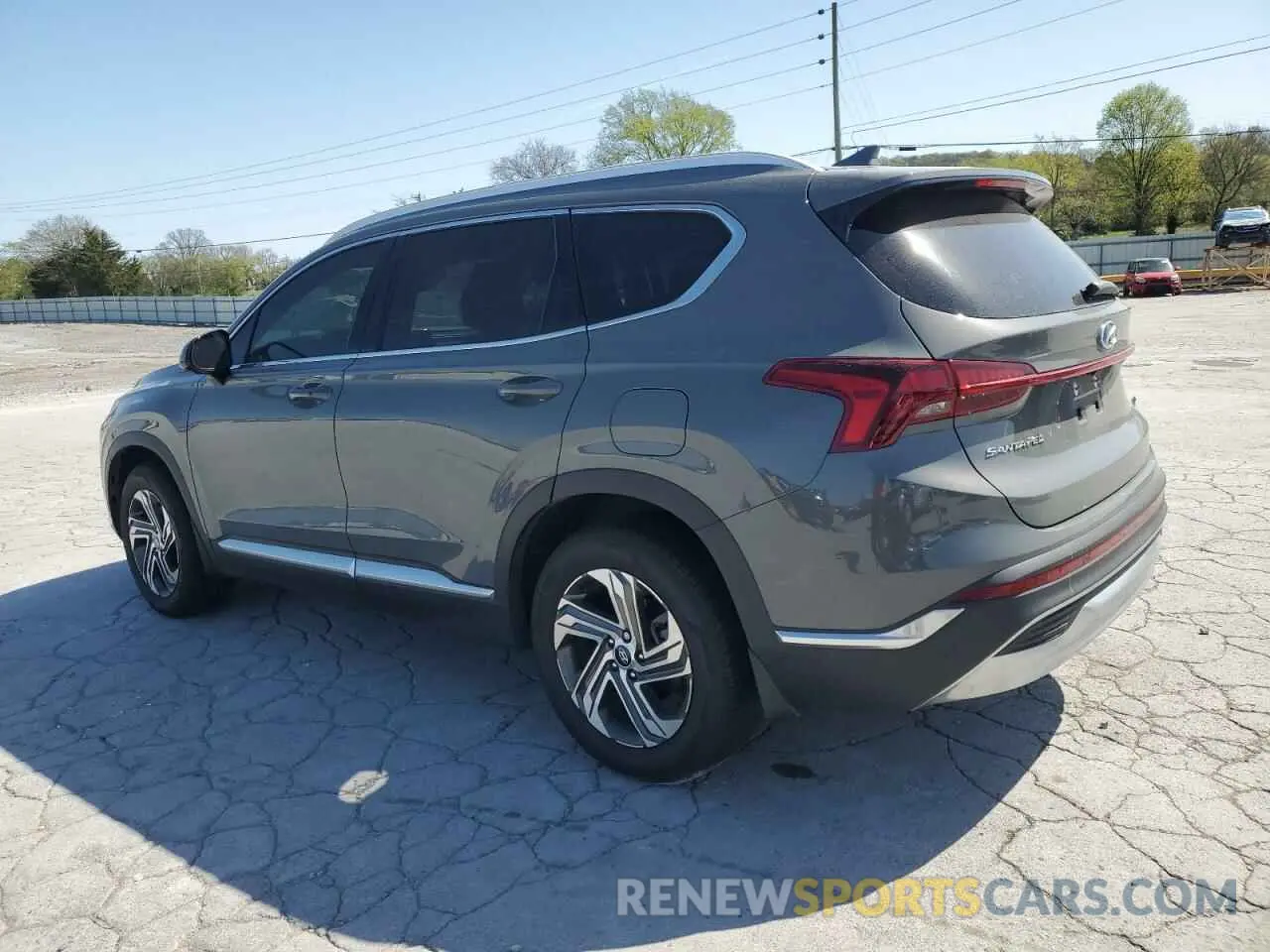 2 Photograph of a damaged car 5NMS24AJ0NH466360 HYUNDAI SANTA FE 2022