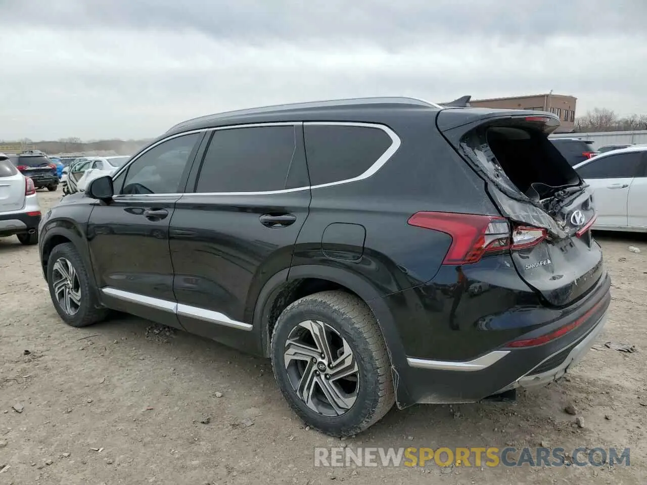 2 Photograph of a damaged car 5NMS24AJ1NH429706 HYUNDAI SANTA FE 2022