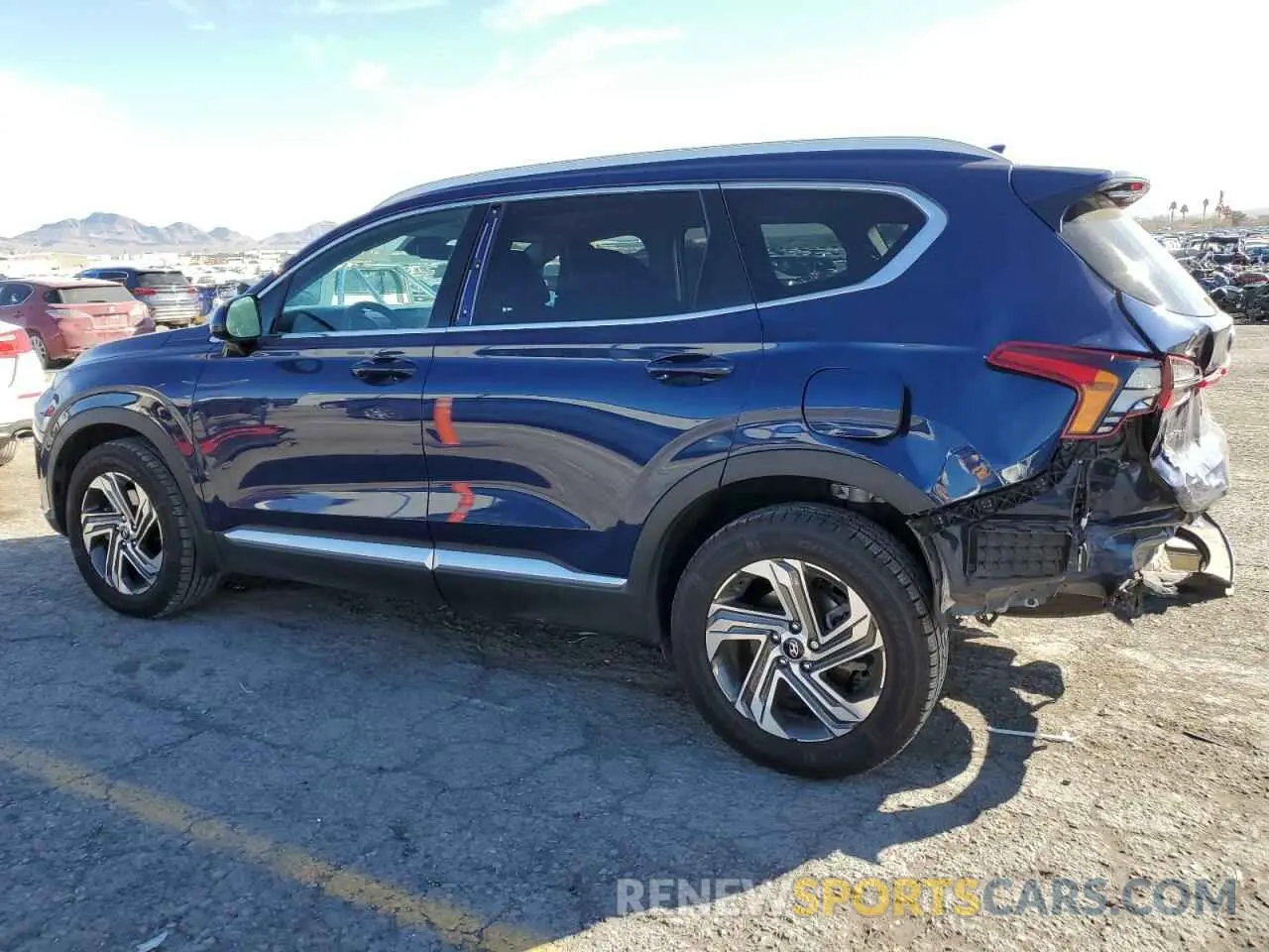 2 Photograph of a damaged car 5NMS24AJ1NH429835 HYUNDAI SANTA FE 2022