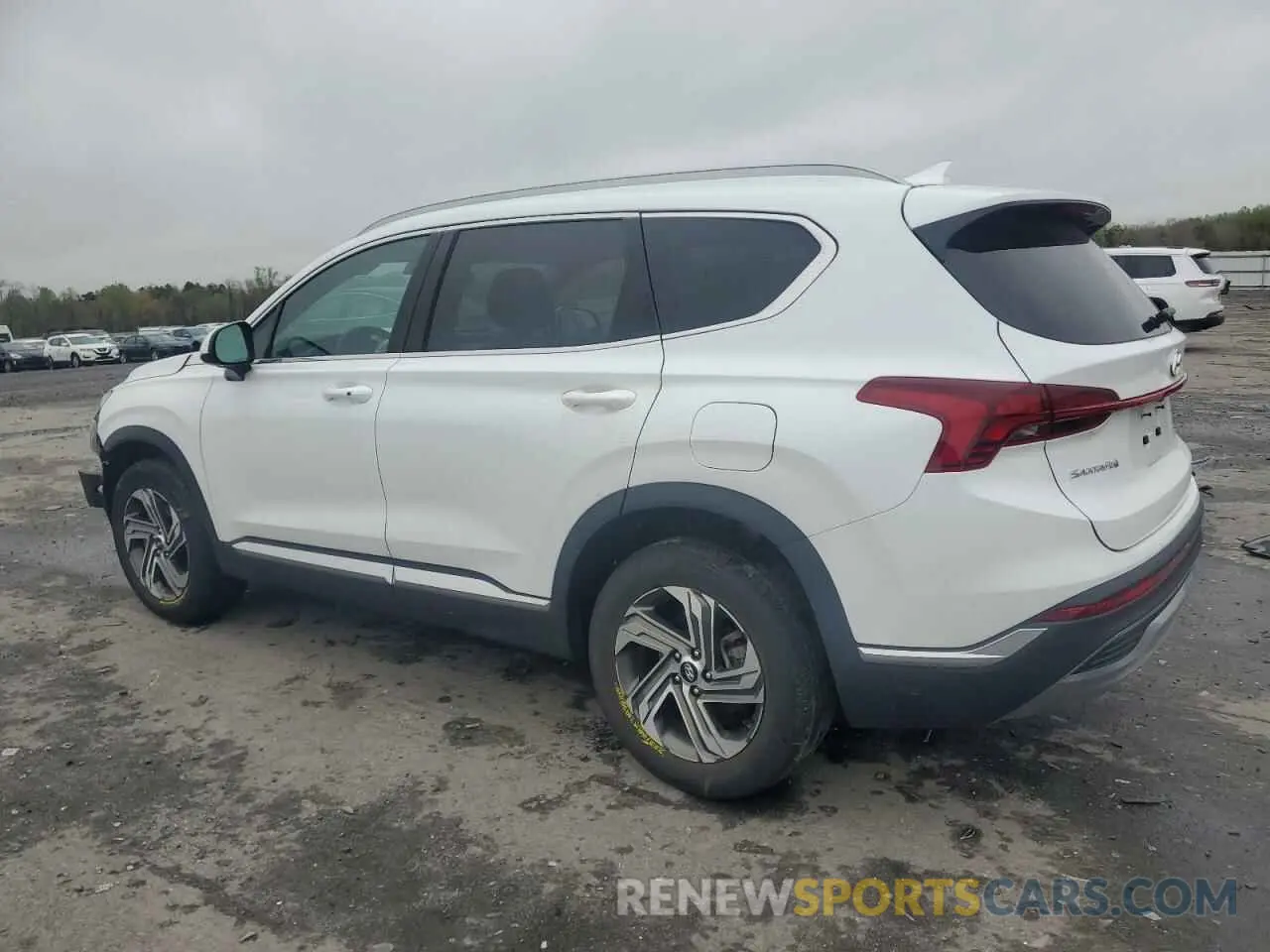2 Photograph of a damaged car 5NMS24AJ1NH476217 HYUNDAI SANTA FE 2022