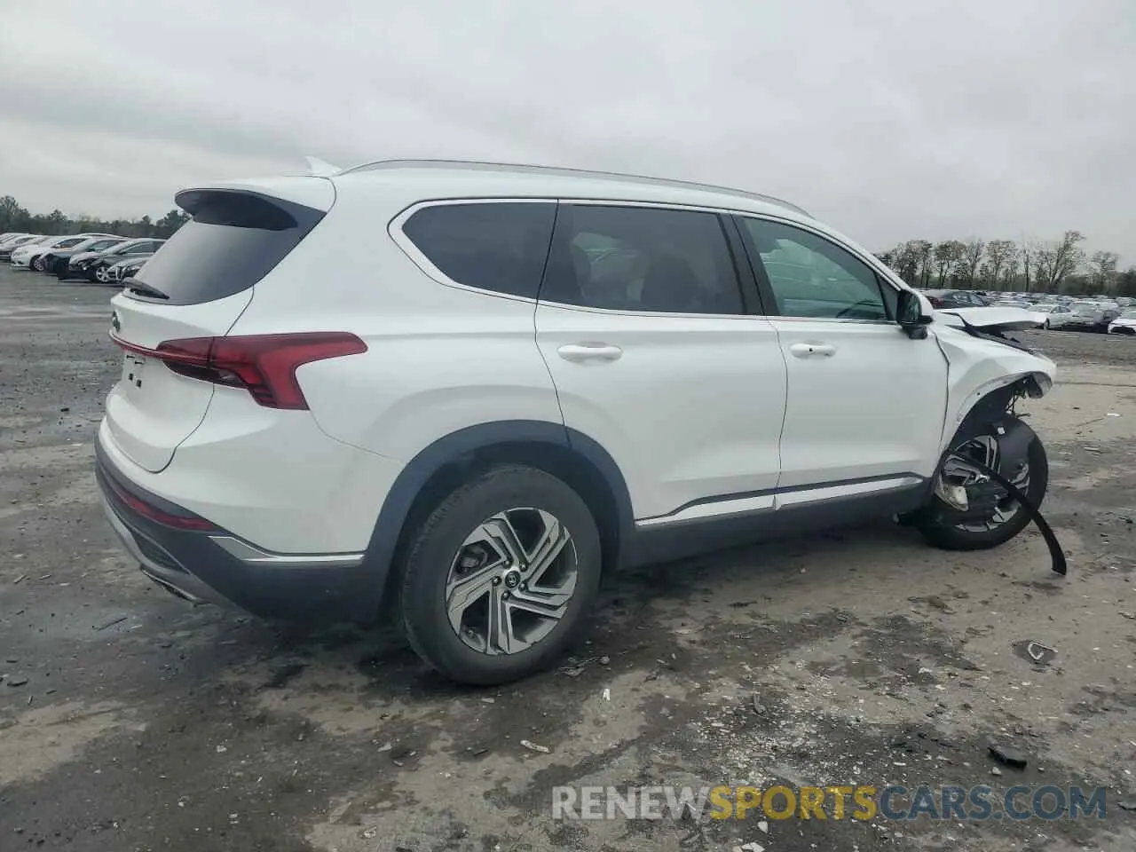 3 Photograph of a damaged car 5NMS24AJ1NH476217 HYUNDAI SANTA FE 2022