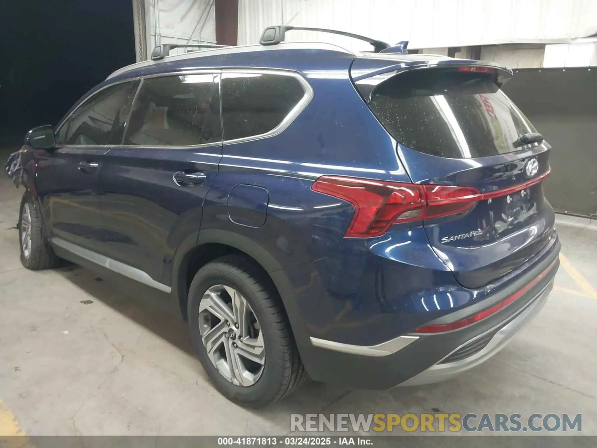 3 Photograph of a damaged car 5NMS24AJ2NH457840 HYUNDAI SANTA FE 2022