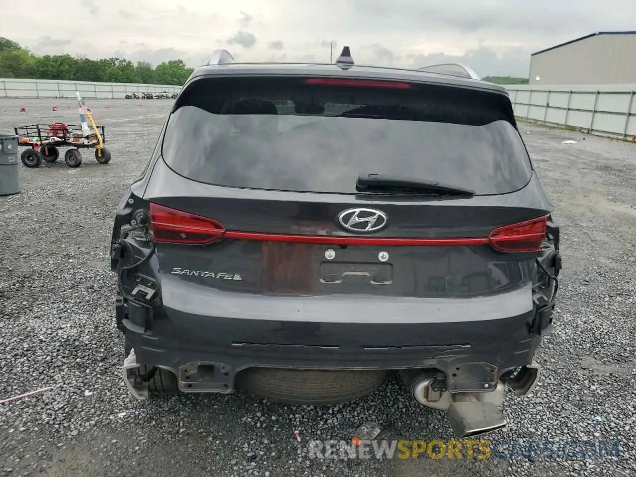 6 Photograph of a damaged car 5NMS24AJ3NH409747 HYUNDAI SANTA FE 2022