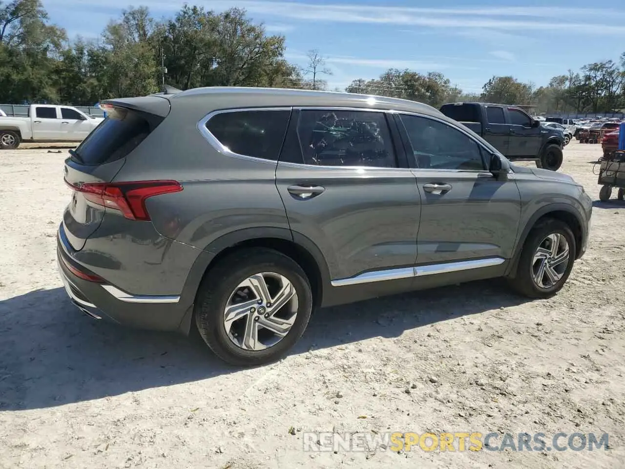 3 Photograph of a damaged car 5NMS24AJ3NH446832 HYUNDAI SANTA FE 2022