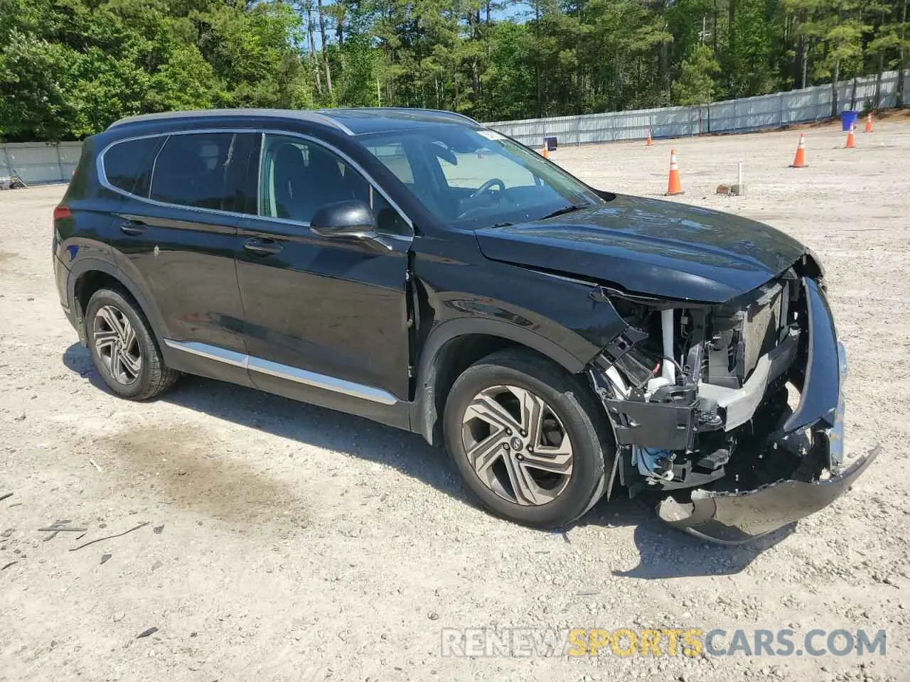 4 Photograph of a damaged car 5NMS24AJ3NH453800 HYUNDAI SANTA FE 2022