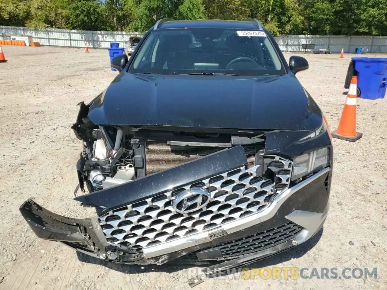 5 Photograph of a damaged car 5NMS24AJ3NH453800 HYUNDAI SANTA FE 2022