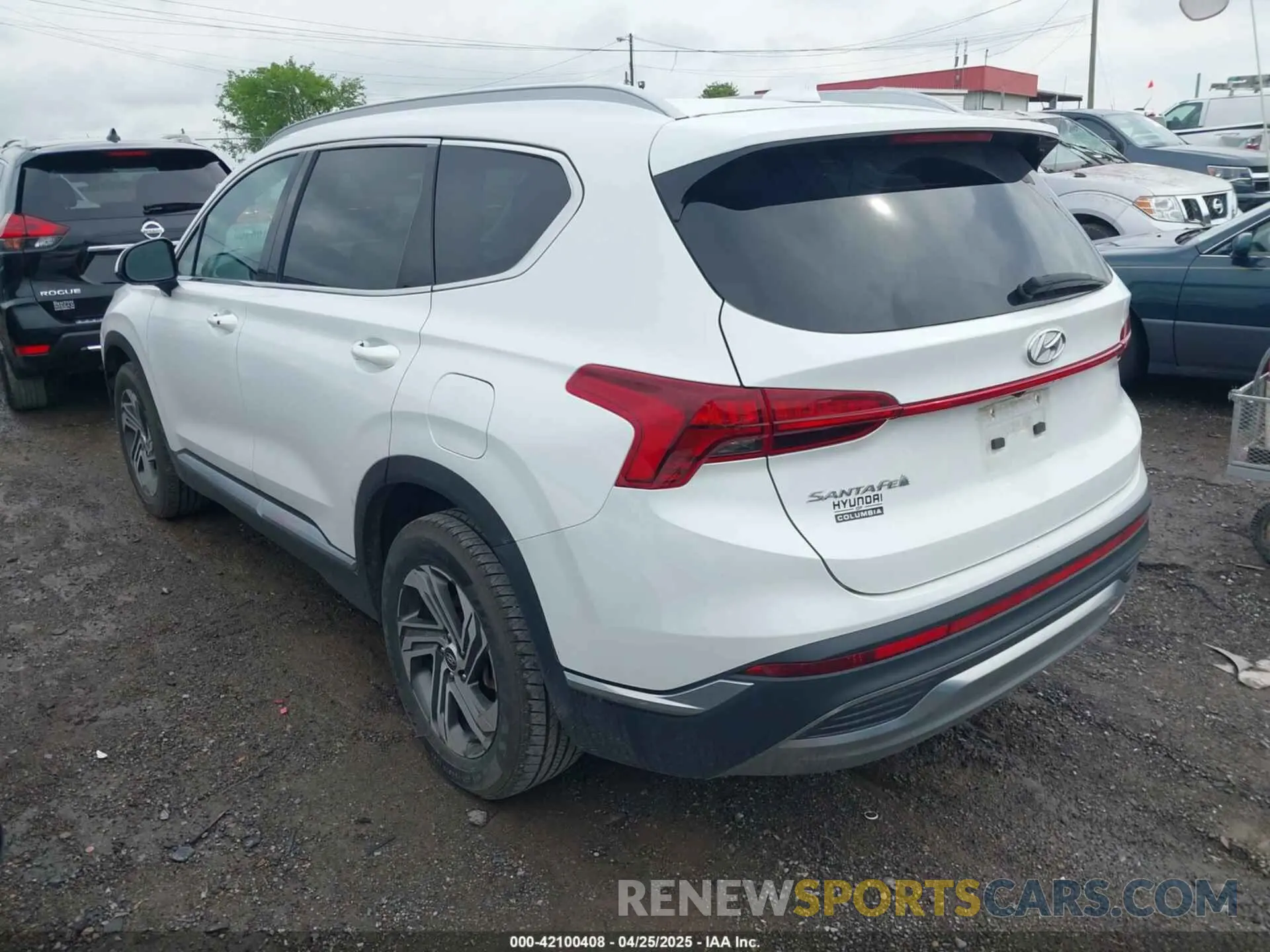 3 Photograph of a damaged car 5NMS24AJ4NH419803 HYUNDAI SANTA FE 2022