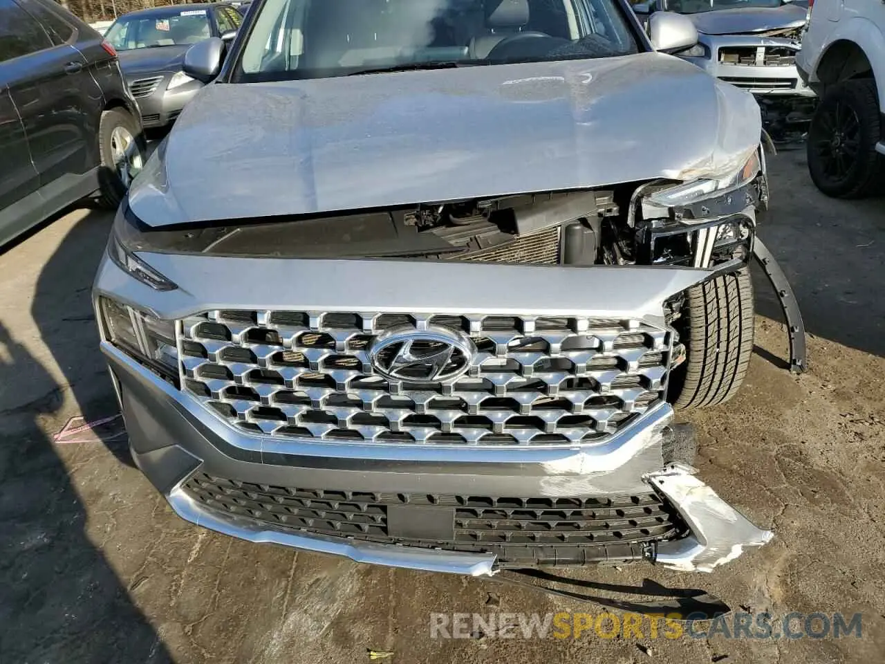 12 Photograph of a damaged car 5NMS24AJ4NH434768 HYUNDAI SANTA FE 2022