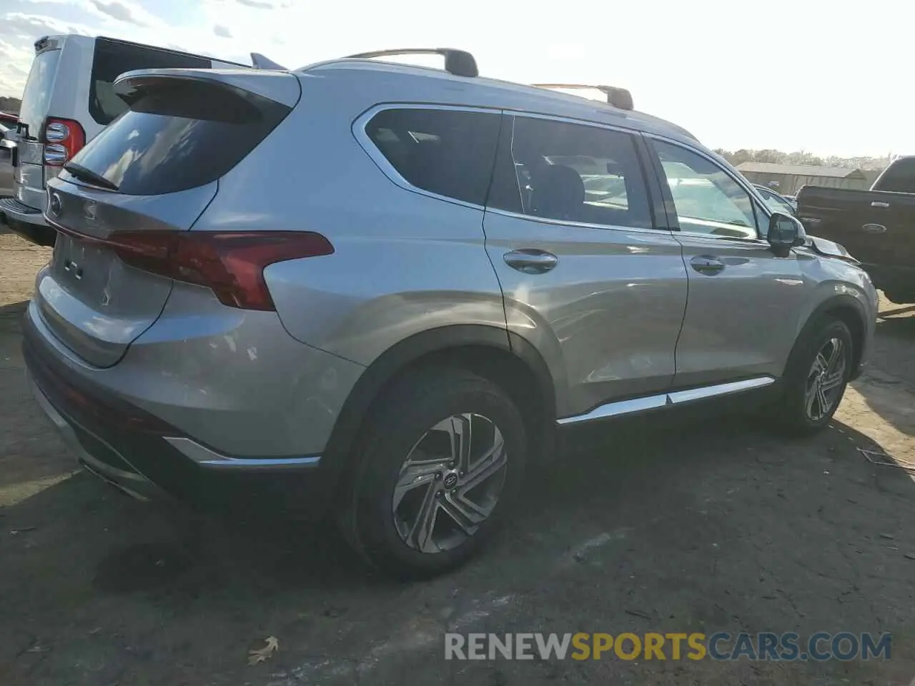 3 Photograph of a damaged car 5NMS24AJ4NH434768 HYUNDAI SANTA FE 2022