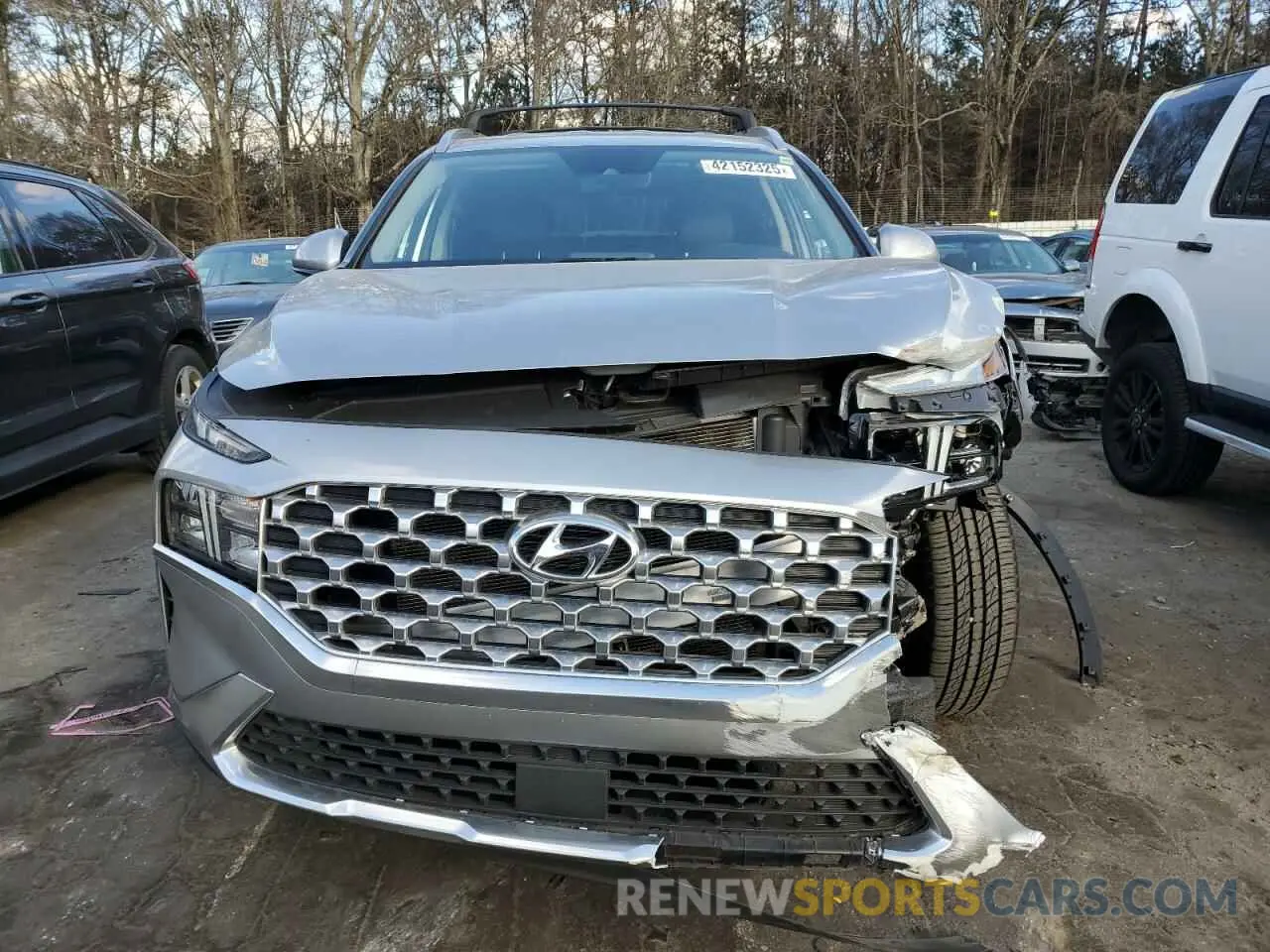 5 Photograph of a damaged car 5NMS24AJ4NH434768 HYUNDAI SANTA FE 2022