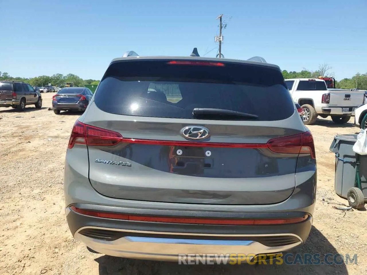 6 Photograph of a damaged car 5NMS24AJ4NH434849 HYUNDAI SANTA FE 2022