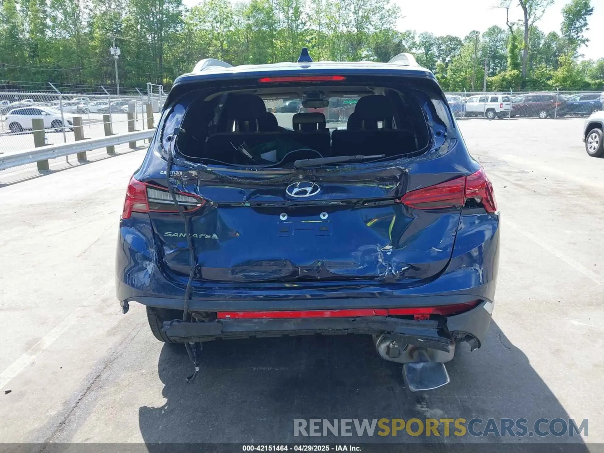 16 Photograph of a damaged car 5NMS24AJ5NH410687 HYUNDAI SANTA FE 2022