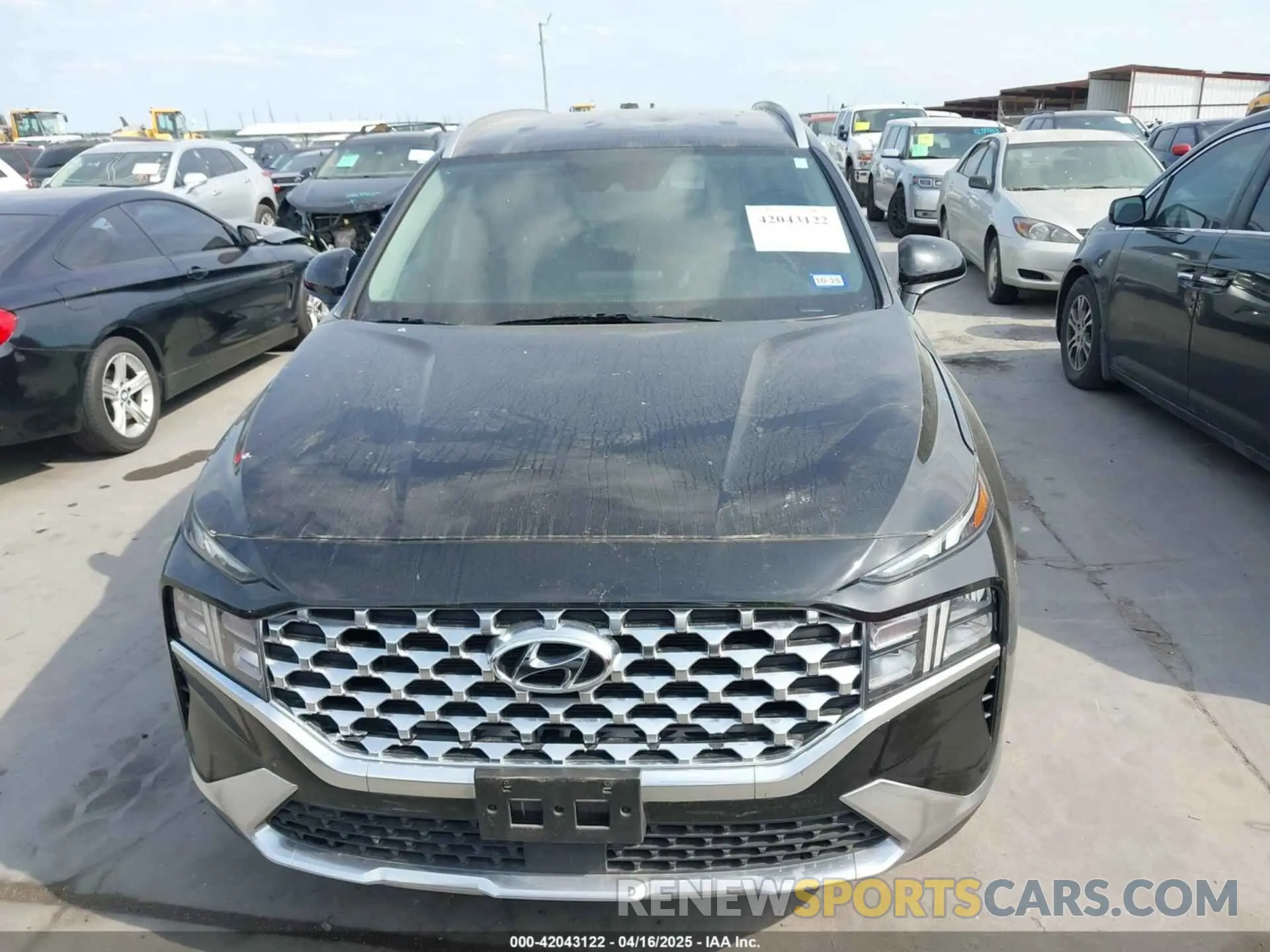 13 Photograph of a damaged car 5NMS24AJ7NH377241 HYUNDAI SANTA FE 2022