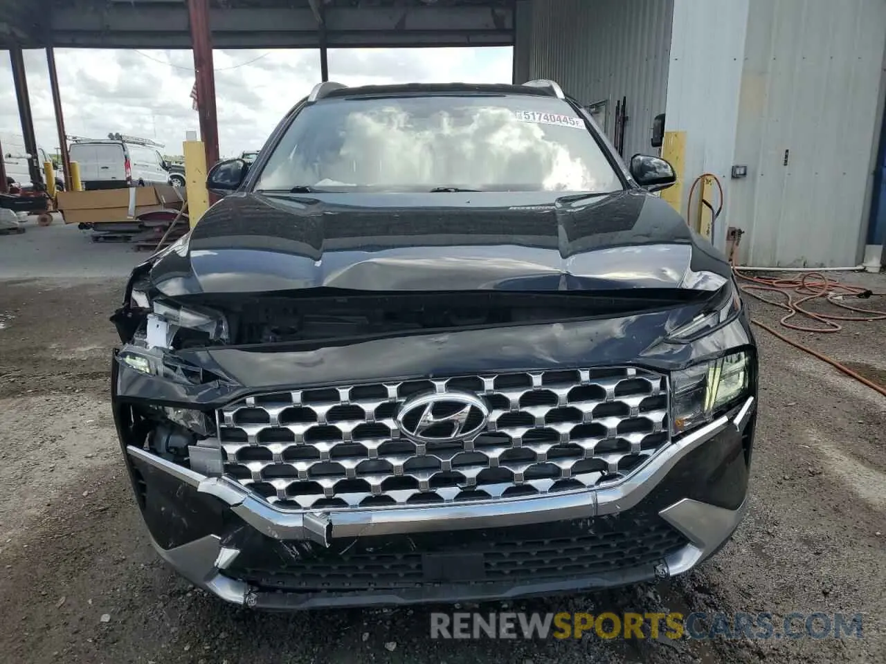 5 Photograph of a damaged car 5NMS24AJ7NH450754 HYUNDAI SANTA FE 2022