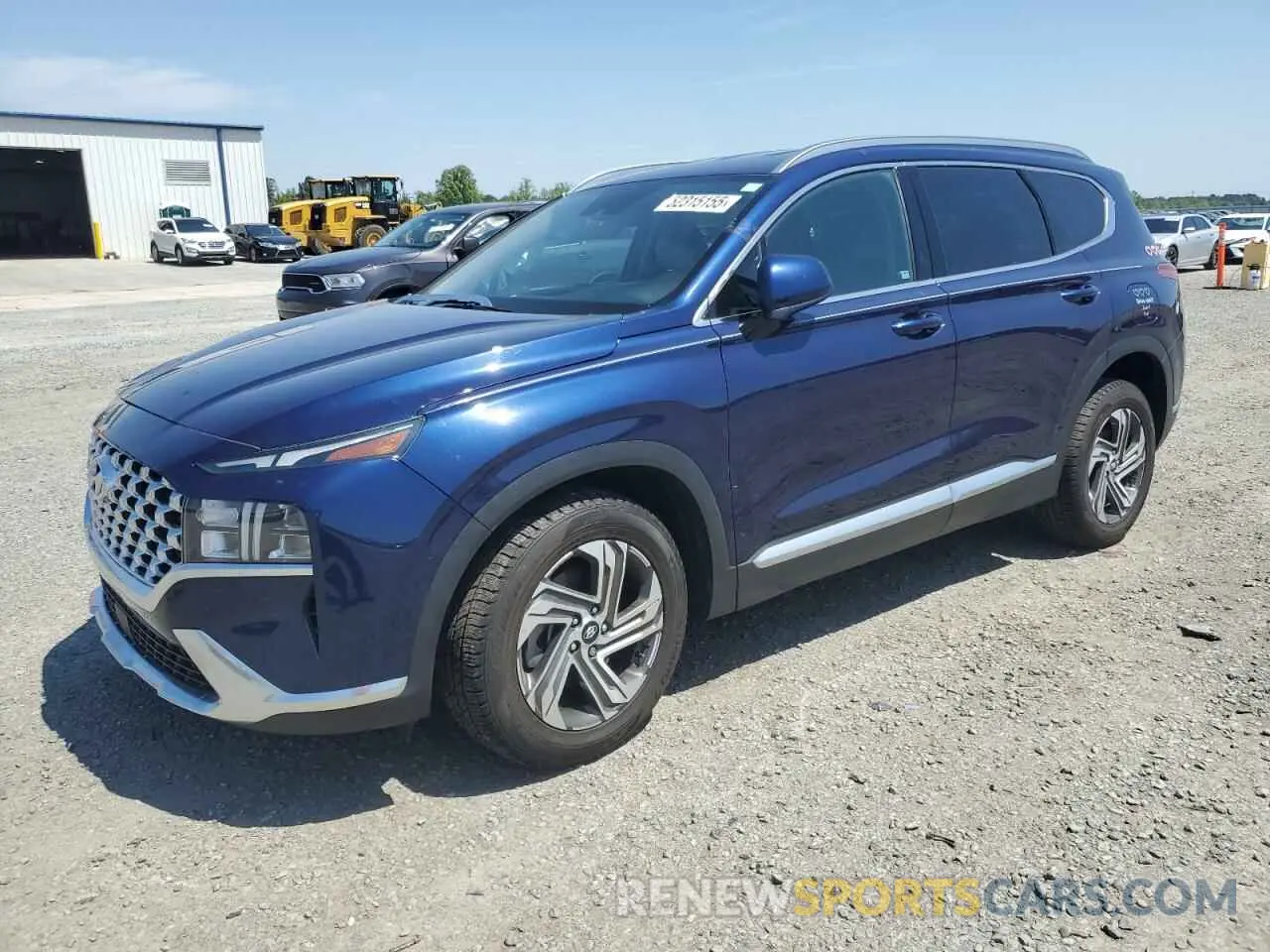 1 Photograph of a damaged car 5NMS24AJ7NH474360 HYUNDAI SANTA FE 2022