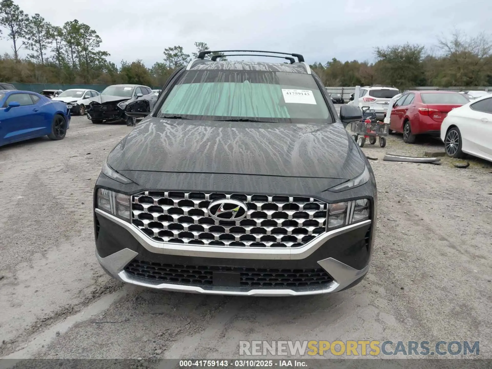 12 Photograph of a damaged car 5NMS24AJ9NH394526 HYUNDAI SANTA FE 2022
