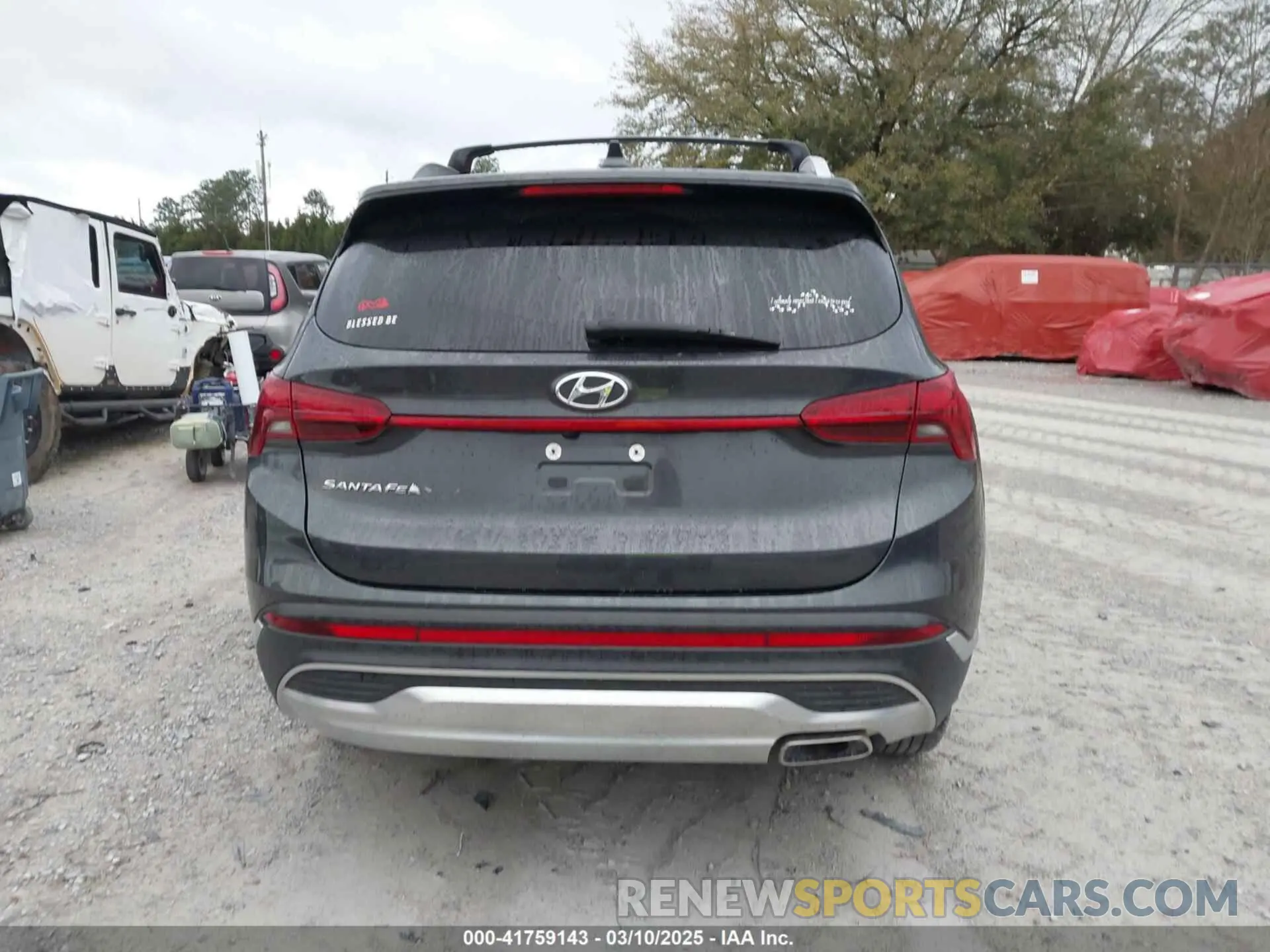 16 Photograph of a damaged car 5NMS24AJ9NH394526 HYUNDAI SANTA FE 2022