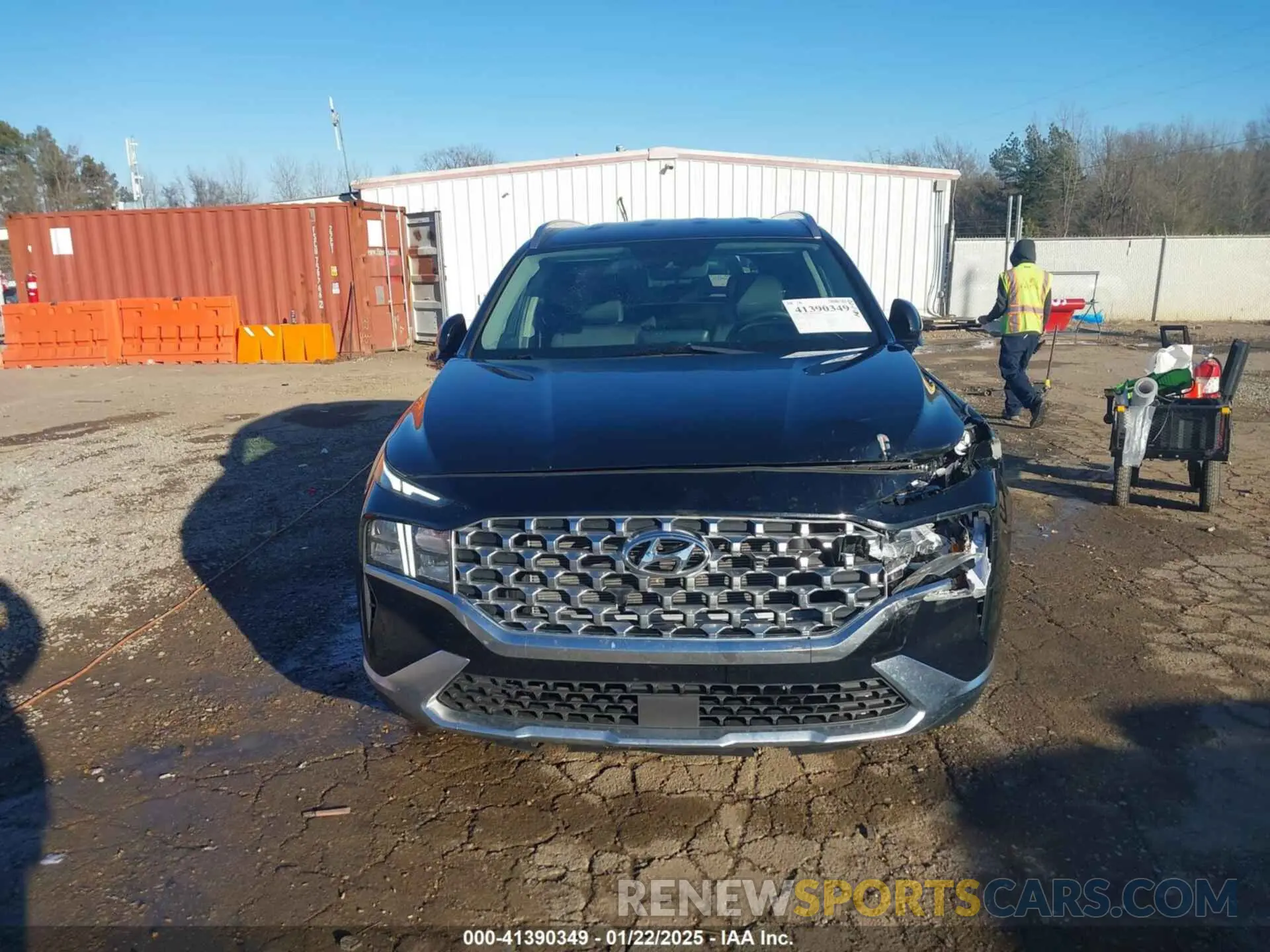 12 Photograph of a damaged car 5NMS24AJXNH375497 HYUNDAI SANTA FE 2022