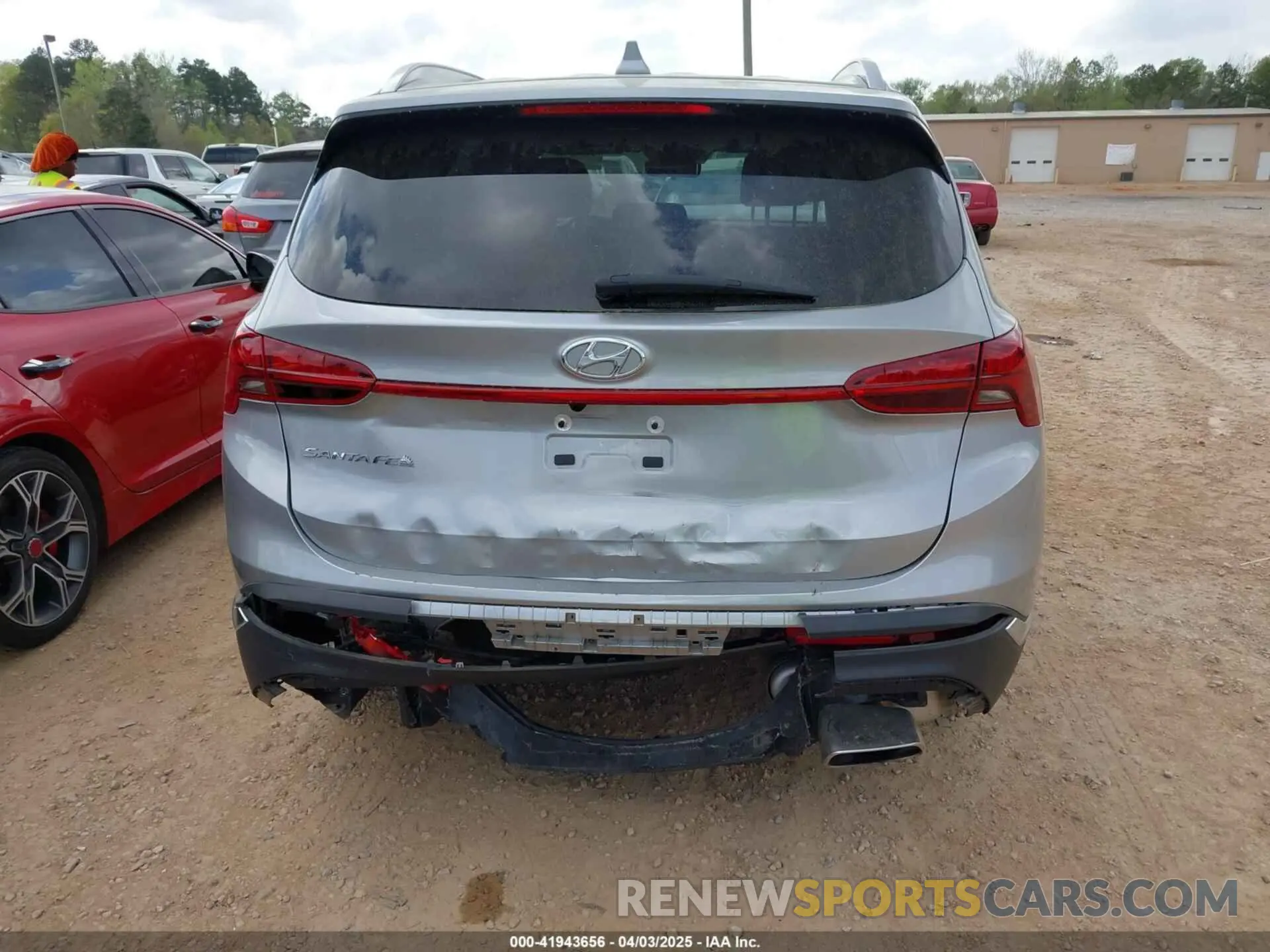 16 Photograph of a damaged car 5NMS24AJXNH412919 HYUNDAI SANTA FE 2022