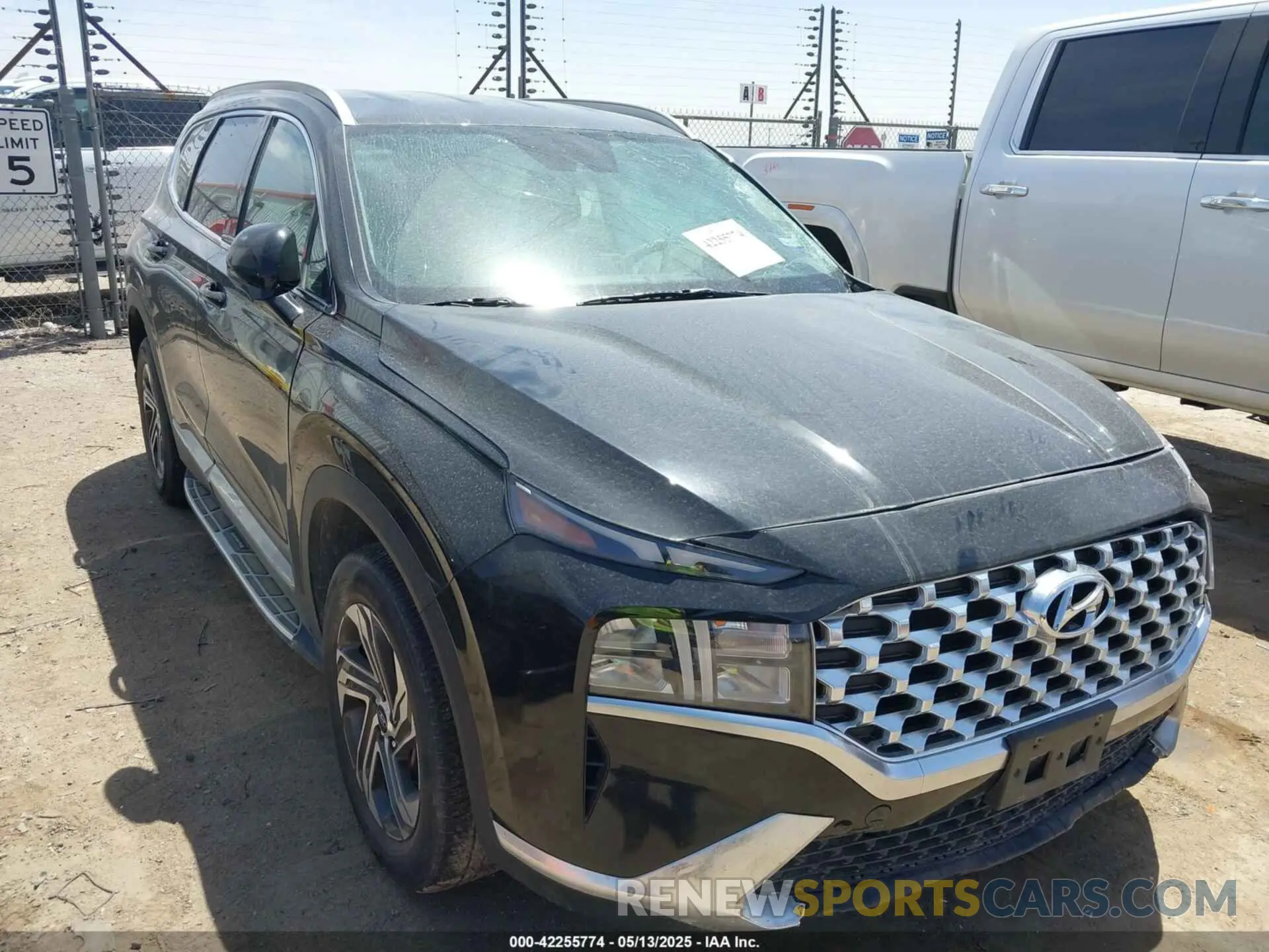 1 Photograph of a damaged car 5NMS24AJXNH433592 HYUNDAI SANTA FE 2022