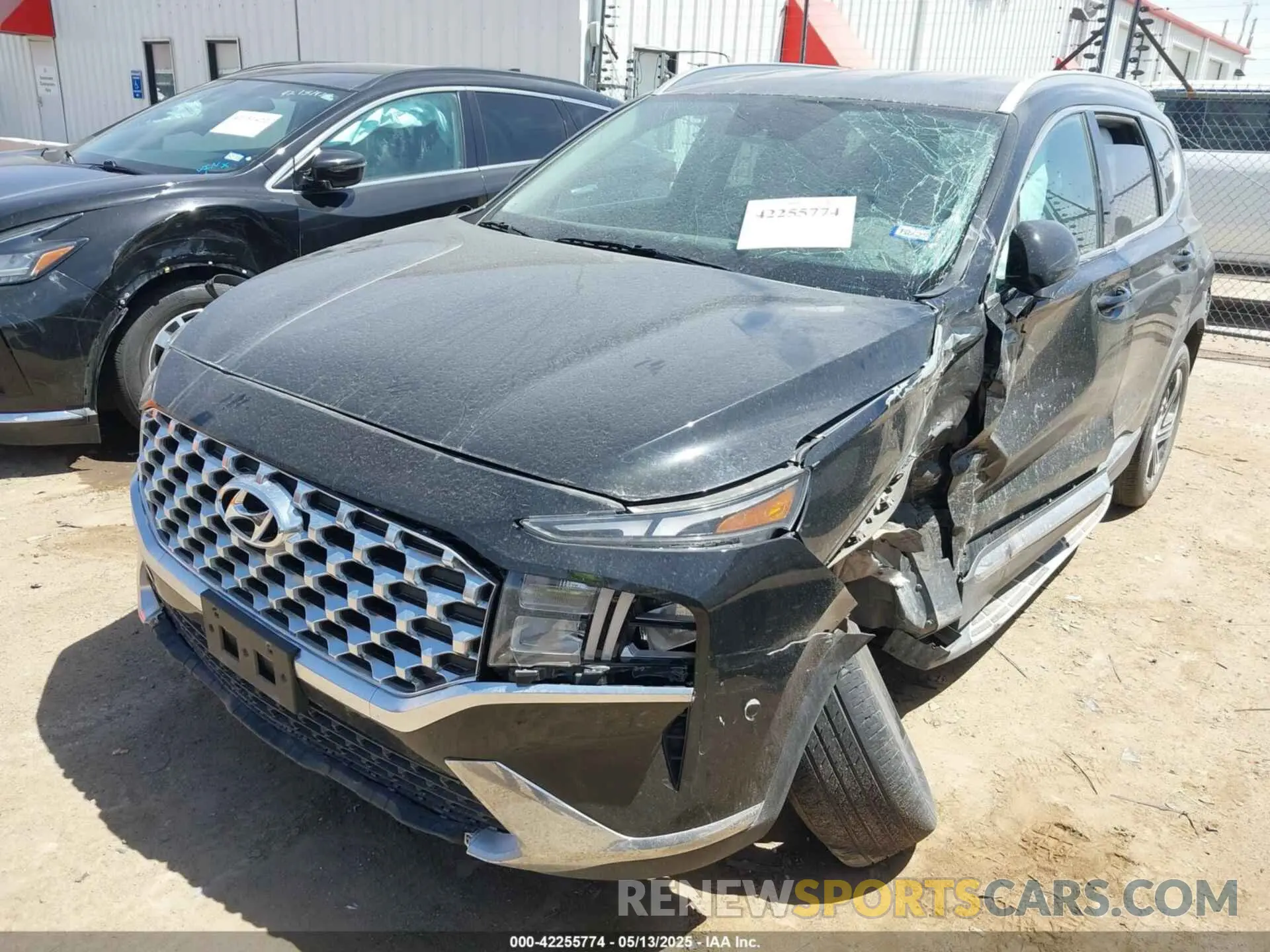 2 Photograph of a damaged car 5NMS24AJXNH433592 HYUNDAI SANTA FE 2022