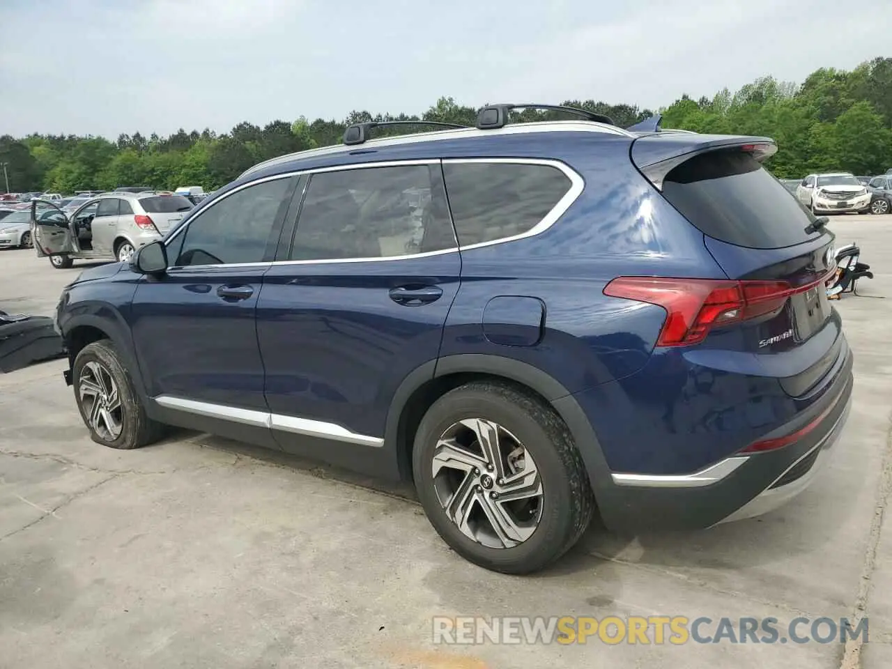 2 Photograph of a damaged car 5NMS24AJXNH451476 HYUNDAI SANTA FE 2022