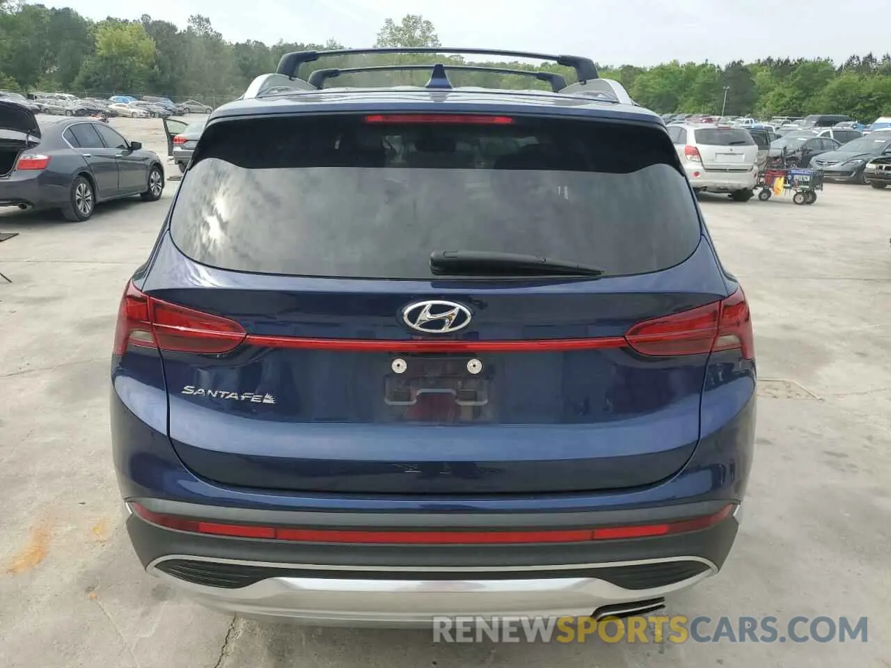 6 Photograph of a damaged car 5NMS24AJXNH451476 HYUNDAI SANTA FE 2022