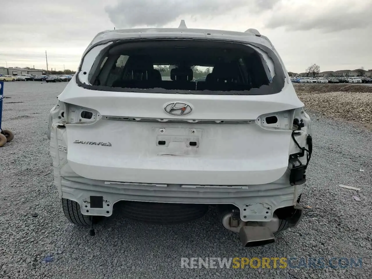 6 Photograph of a damaged car 5NMS24AJXNH466527 HYUNDAI SANTA FE 2022